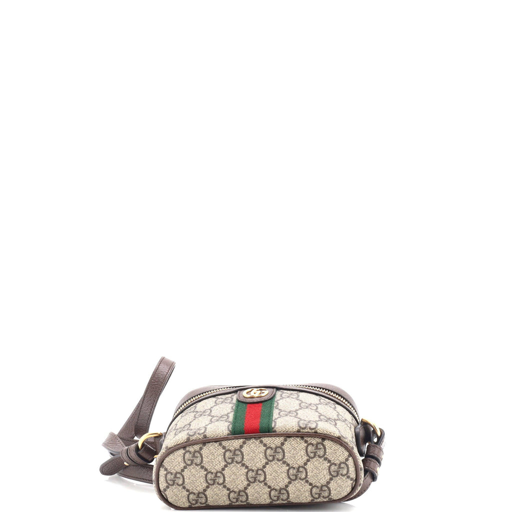 Ophidia Top Handle Bag GG Coated Canvas Mini