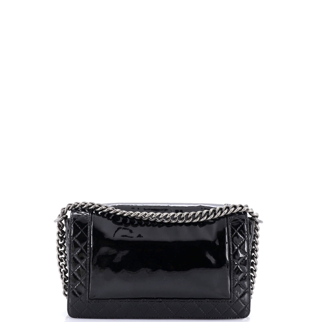 Reverso Boy Flap Bag Patent New Medium