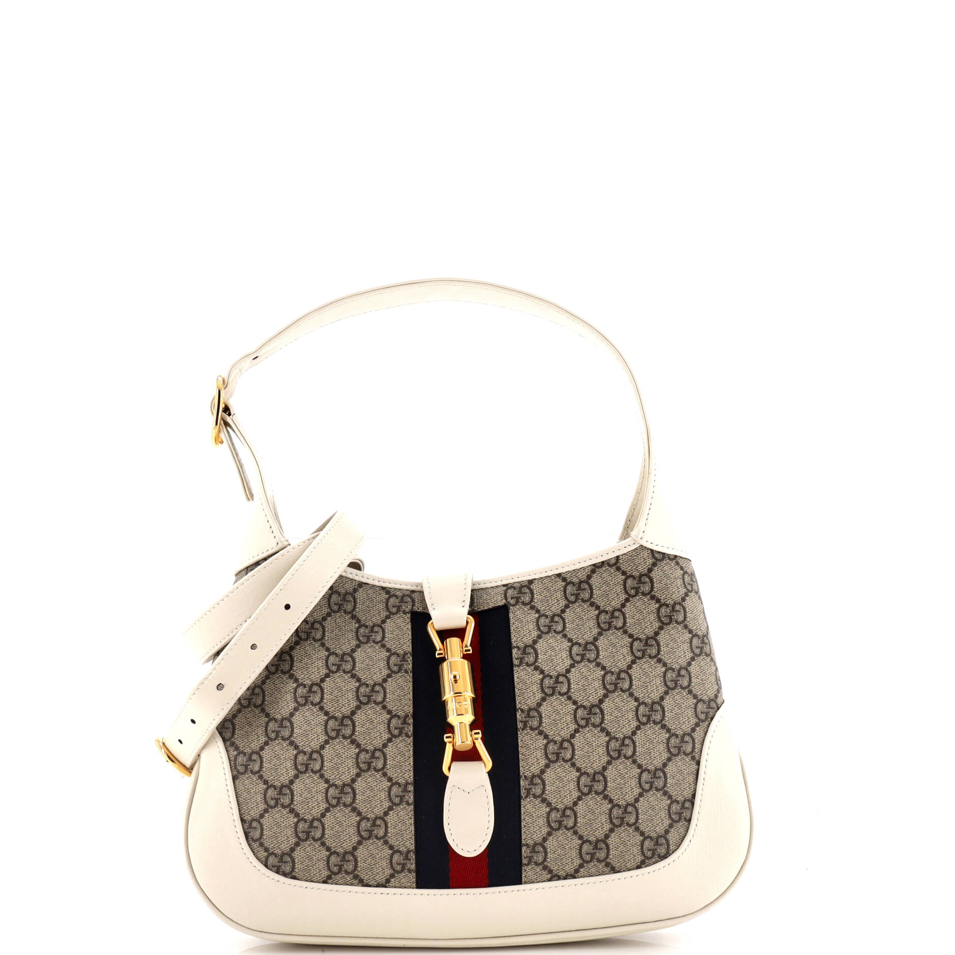 Jackie 1961 Hobo GG Coated Canvas Small