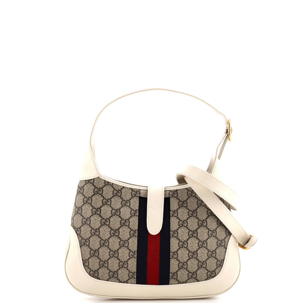 Jackie 1961 Hobo GG Coated Canvas Small