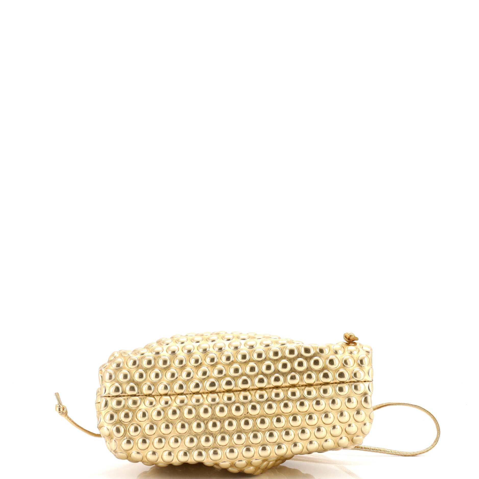 The Pouch Bubble Wrap Textured Leather Mini
