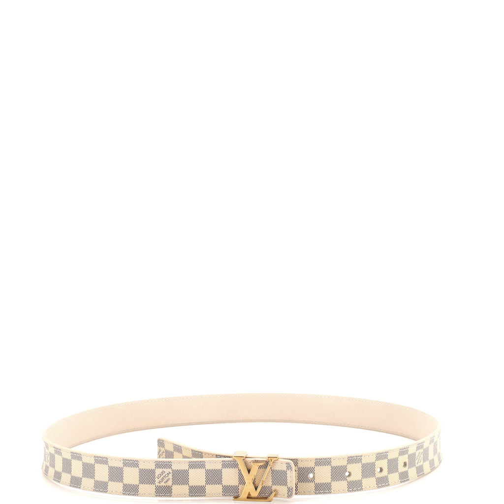 LV Initiales Belt Damier Thin 80
