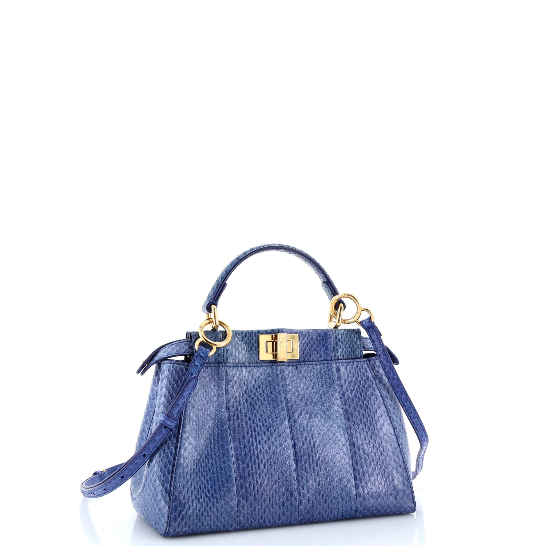 Peekaboo Bag Python Mini