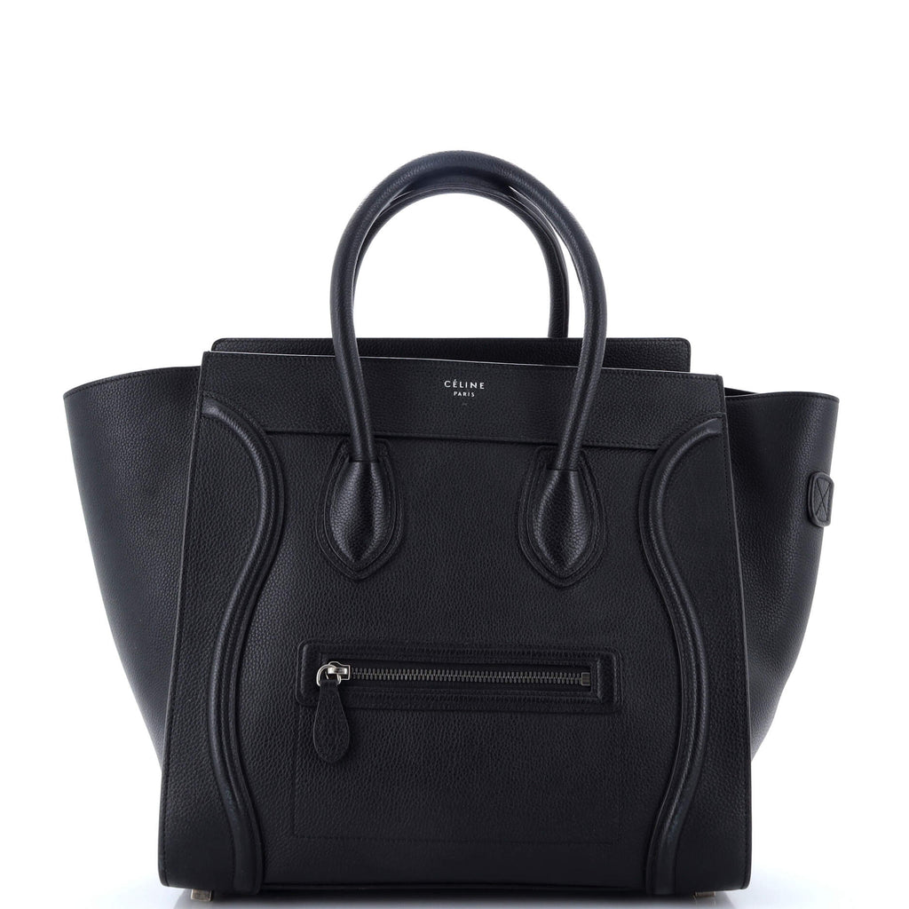 Luggage Bag Grainy Leather Mini