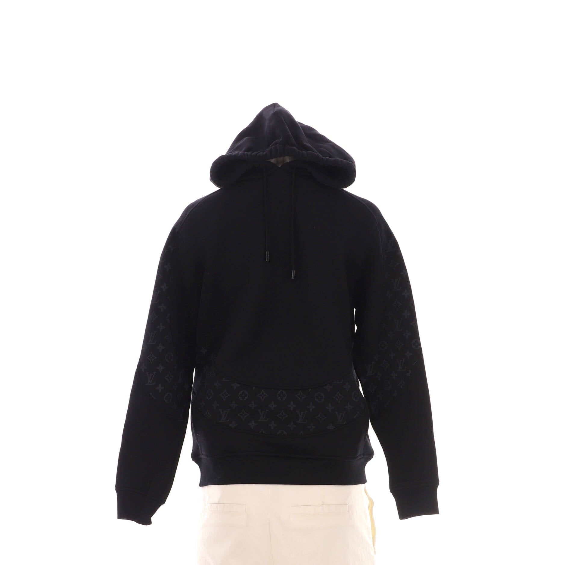 Men's Circle Cut Hoodie Monogram Cotton