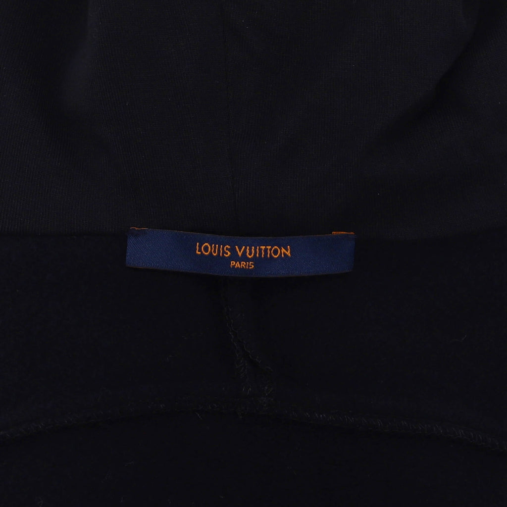 Men's Circle Cut Hoodie Monogram Cotton