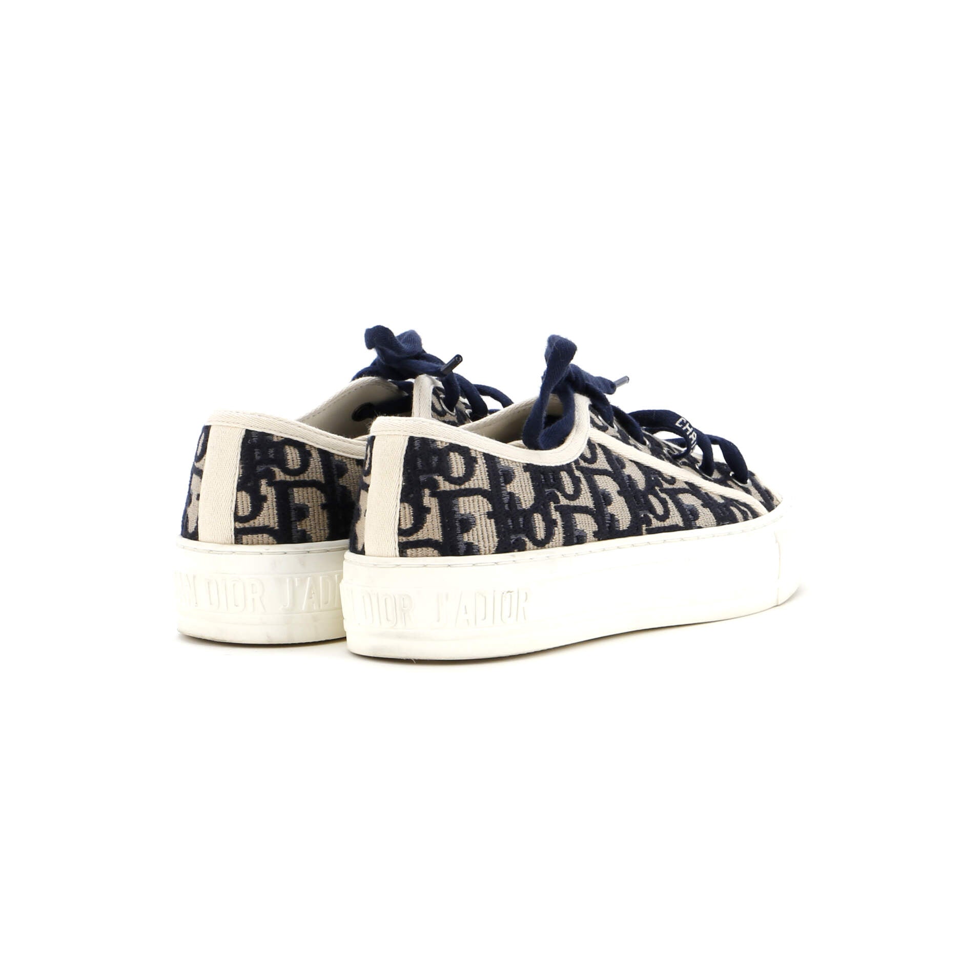 Women's Walk'N'Dior Sneakers Oblique Canvas
