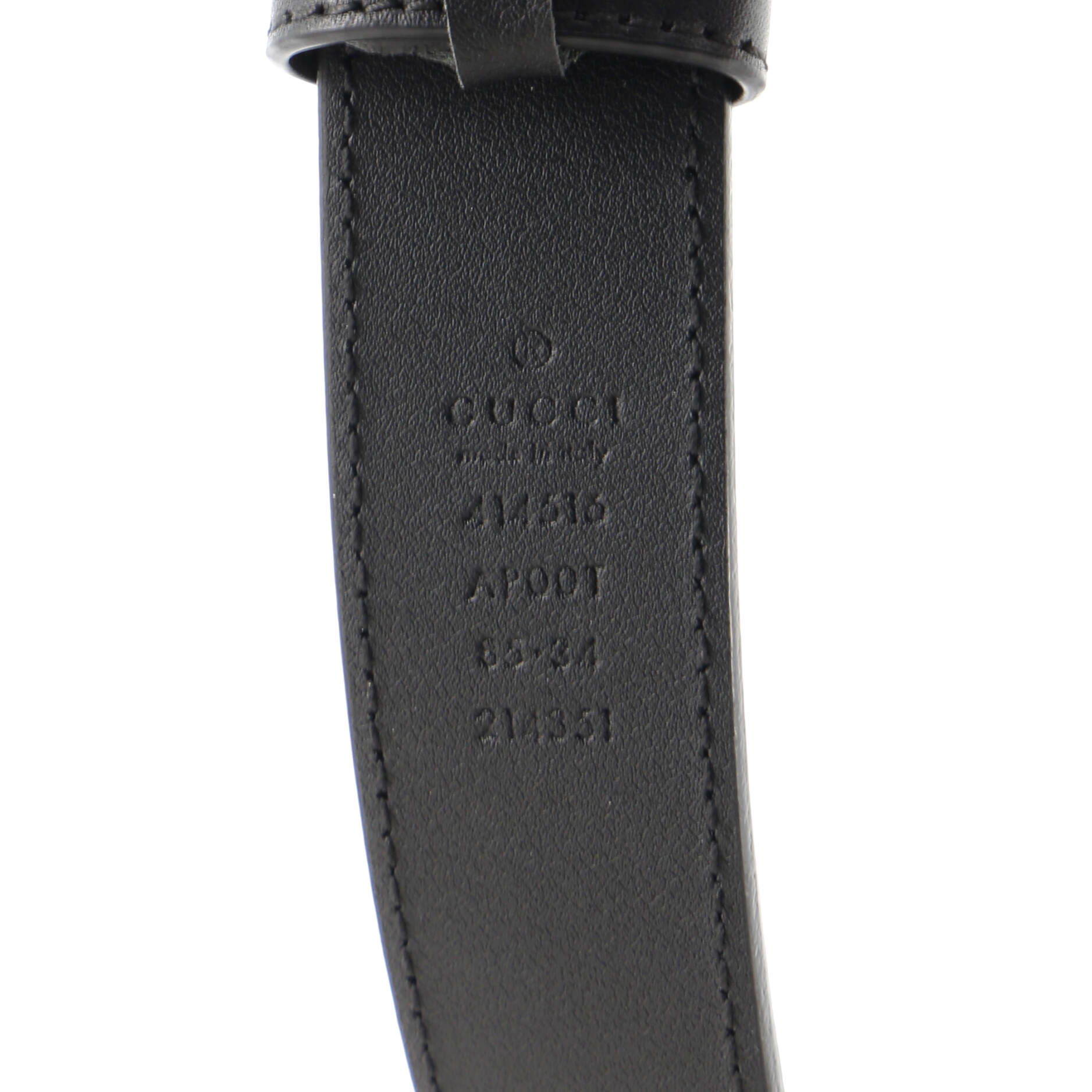 GG Marmont Belt Leather Medium 85
