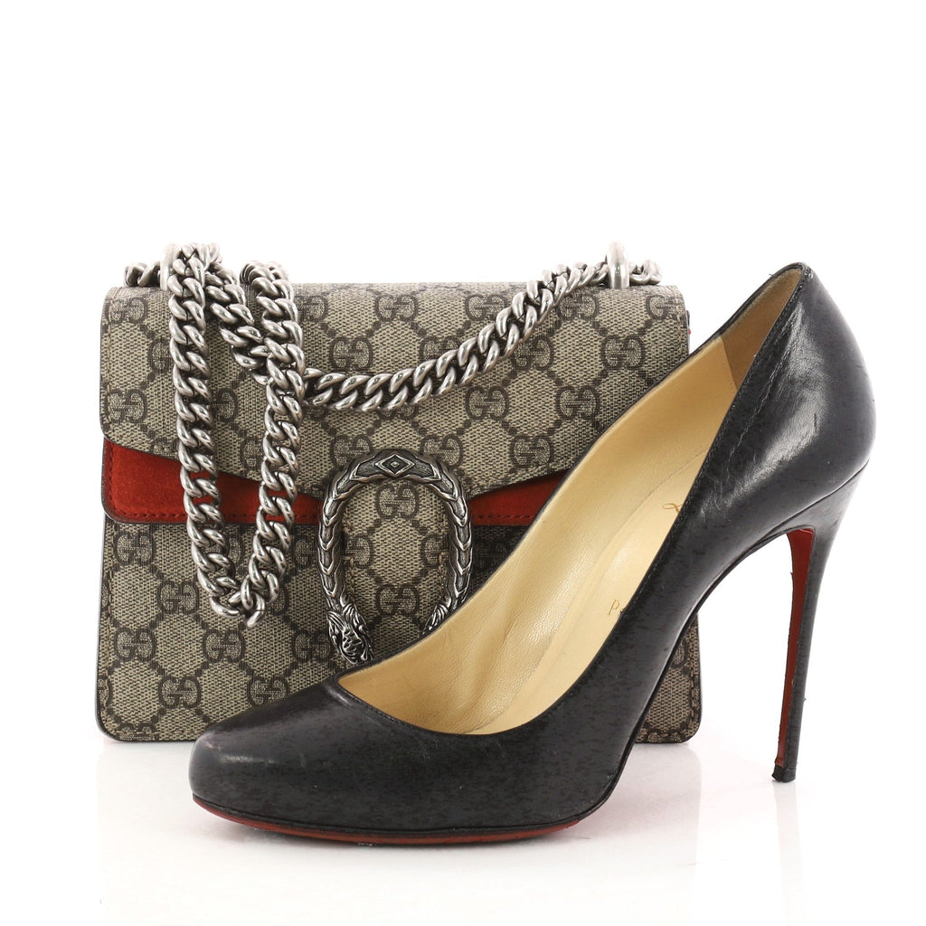 Dionysus Handbag GG Coated Canvas Mini