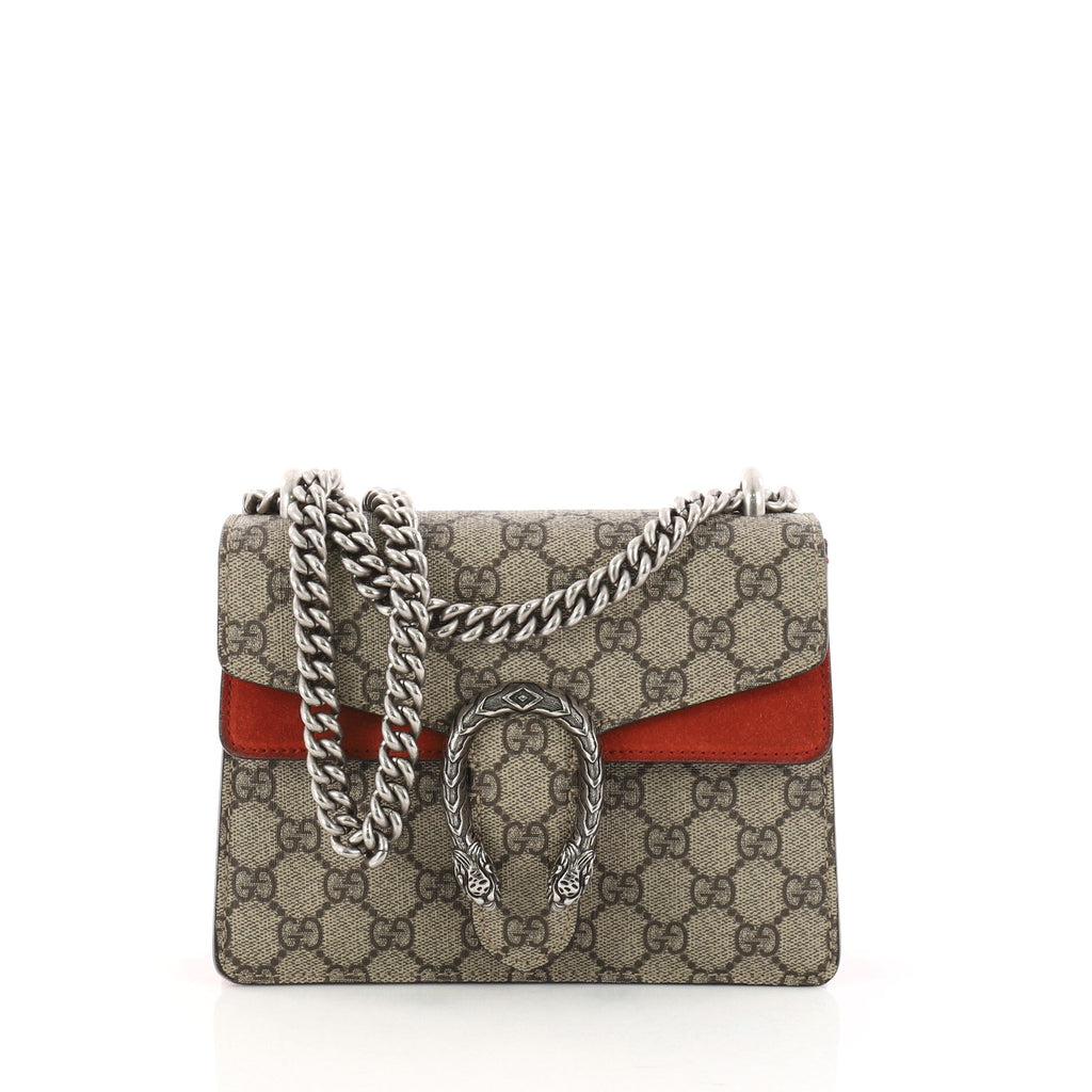 Dionysus Handbag GG Coated Canvas Mini