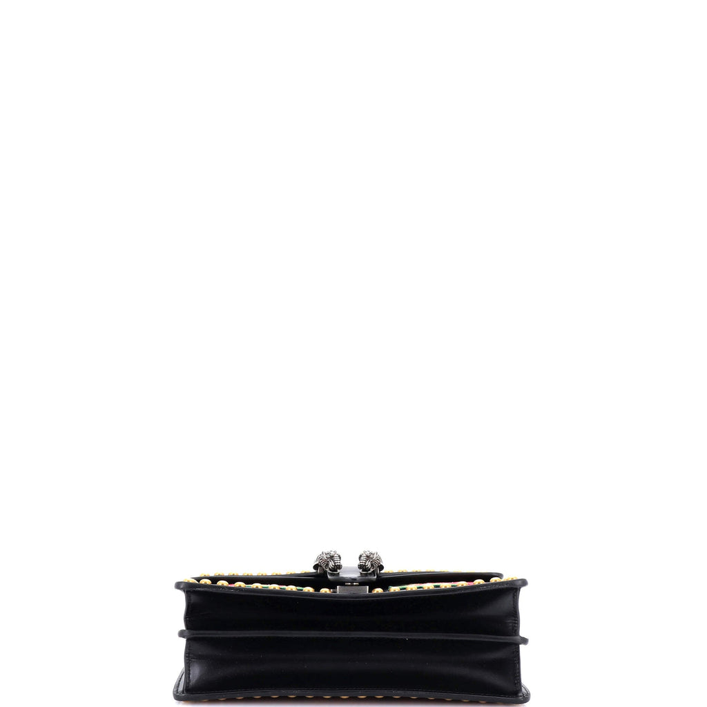 Dionysus Bag Embroidered Studded Leather Small