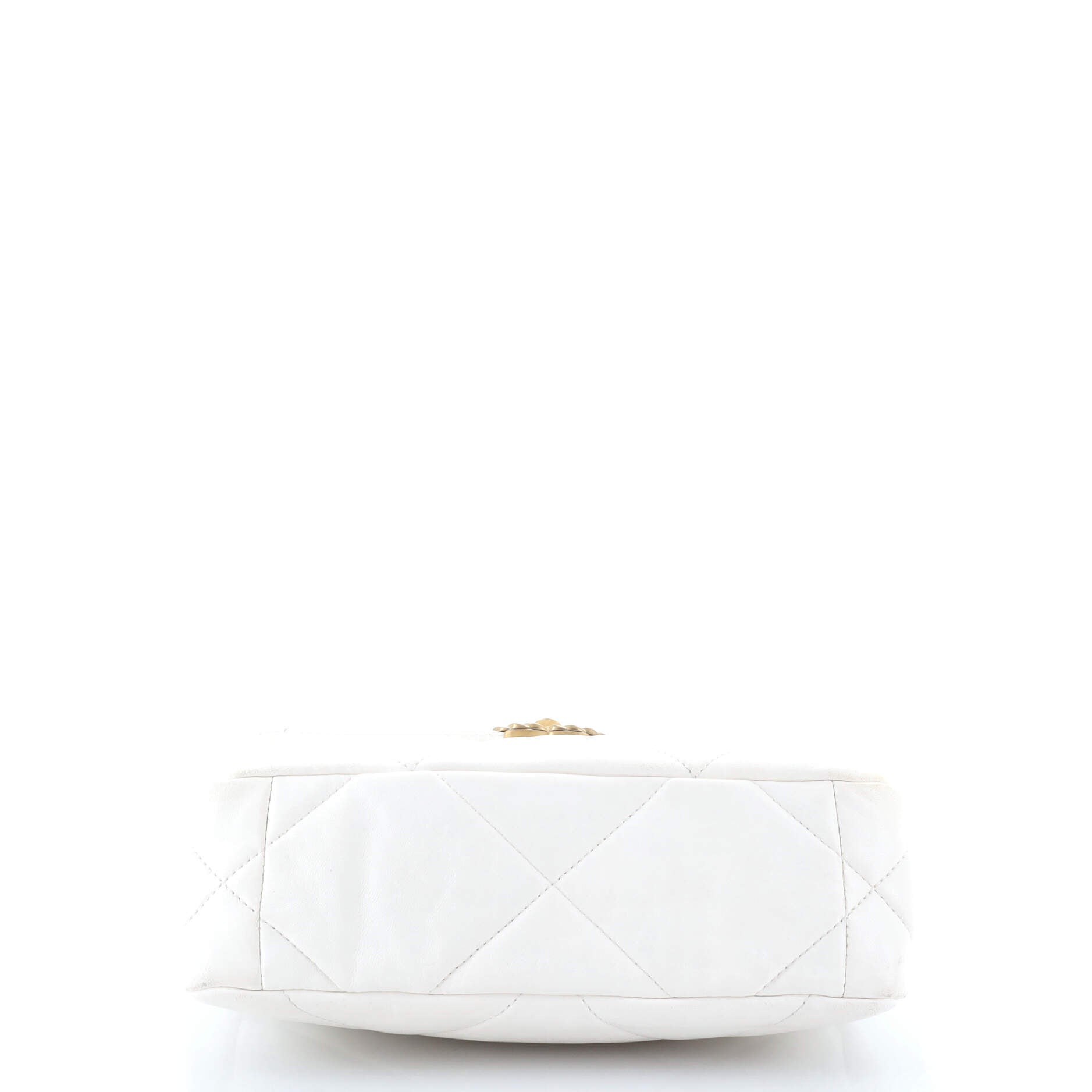 19 Flap Bag Quilted Leather Medium