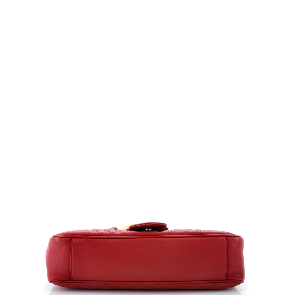 GG Marmont Flap Bag Matelasse Leather Medium