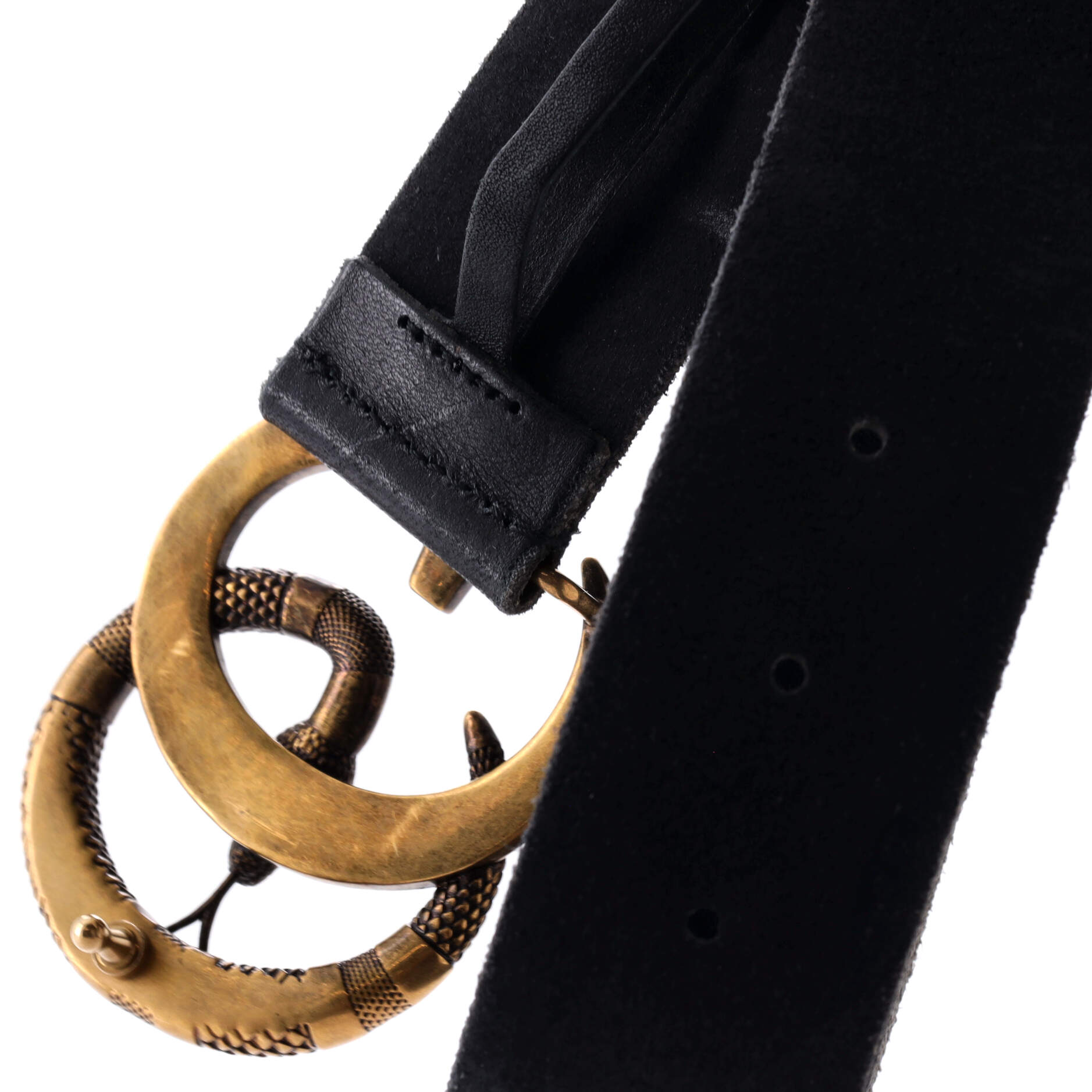 Snake Marmont Belt Leather Wide 85