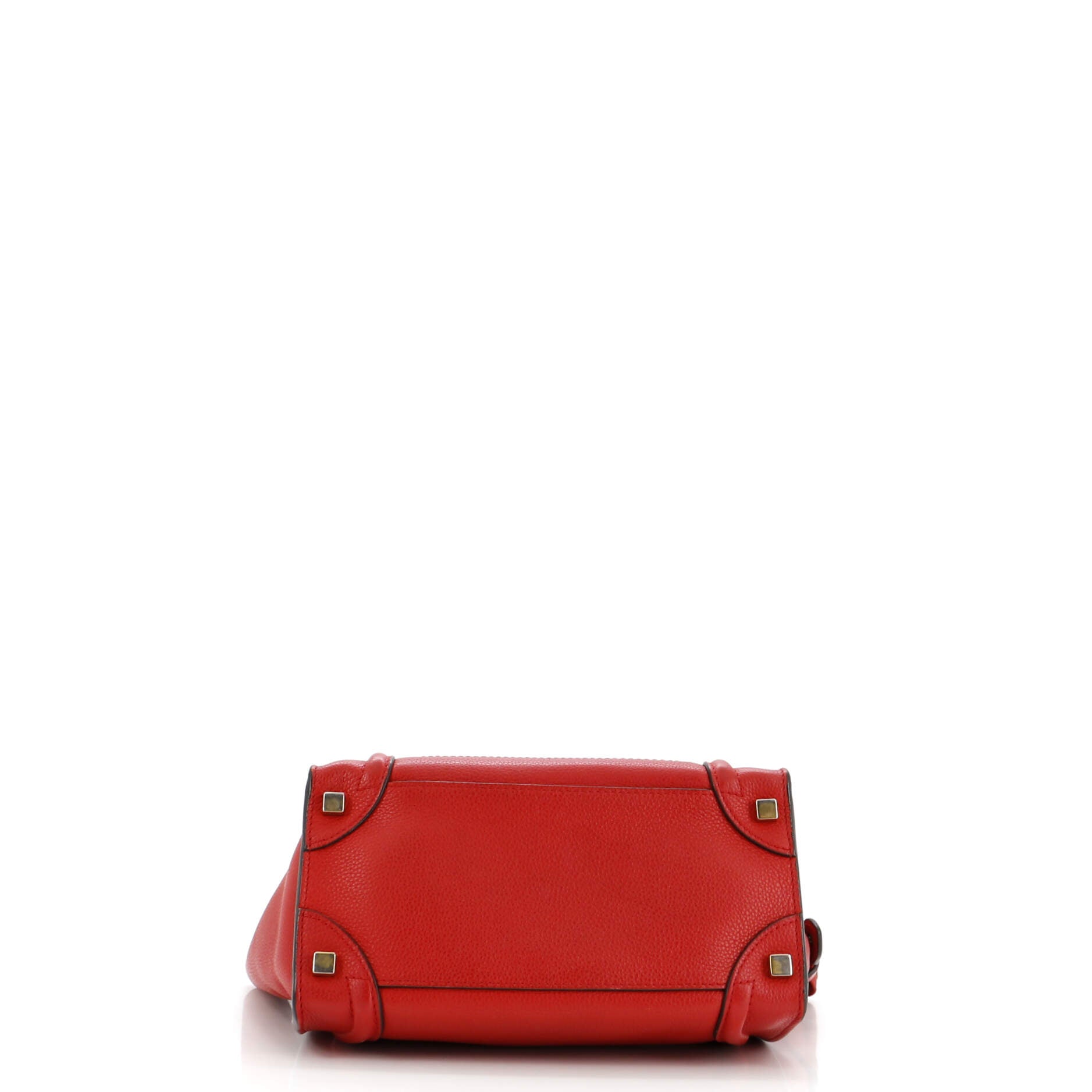 Luggage Bag Grainy Leather Micro
