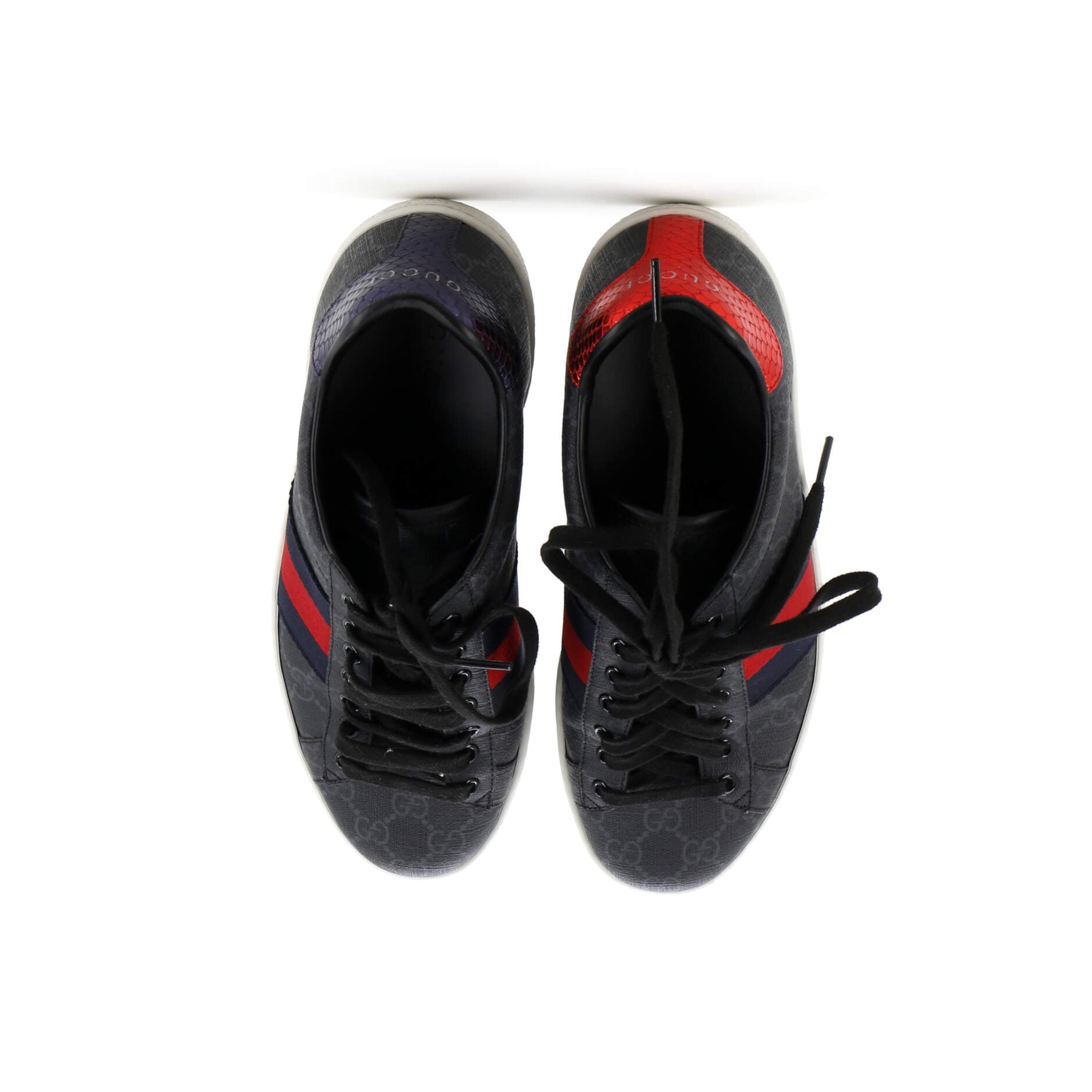 Ace Sneakers GG Coated Canvas
