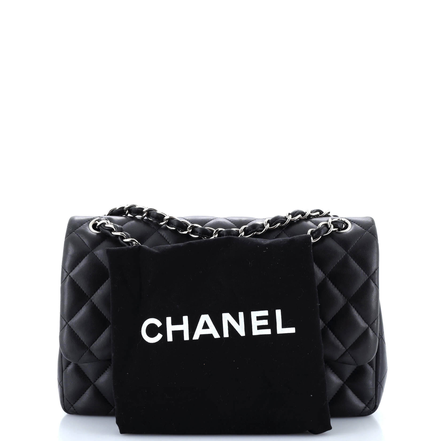 Classic Double Flap Bag Quilted Lambskin Jumbo