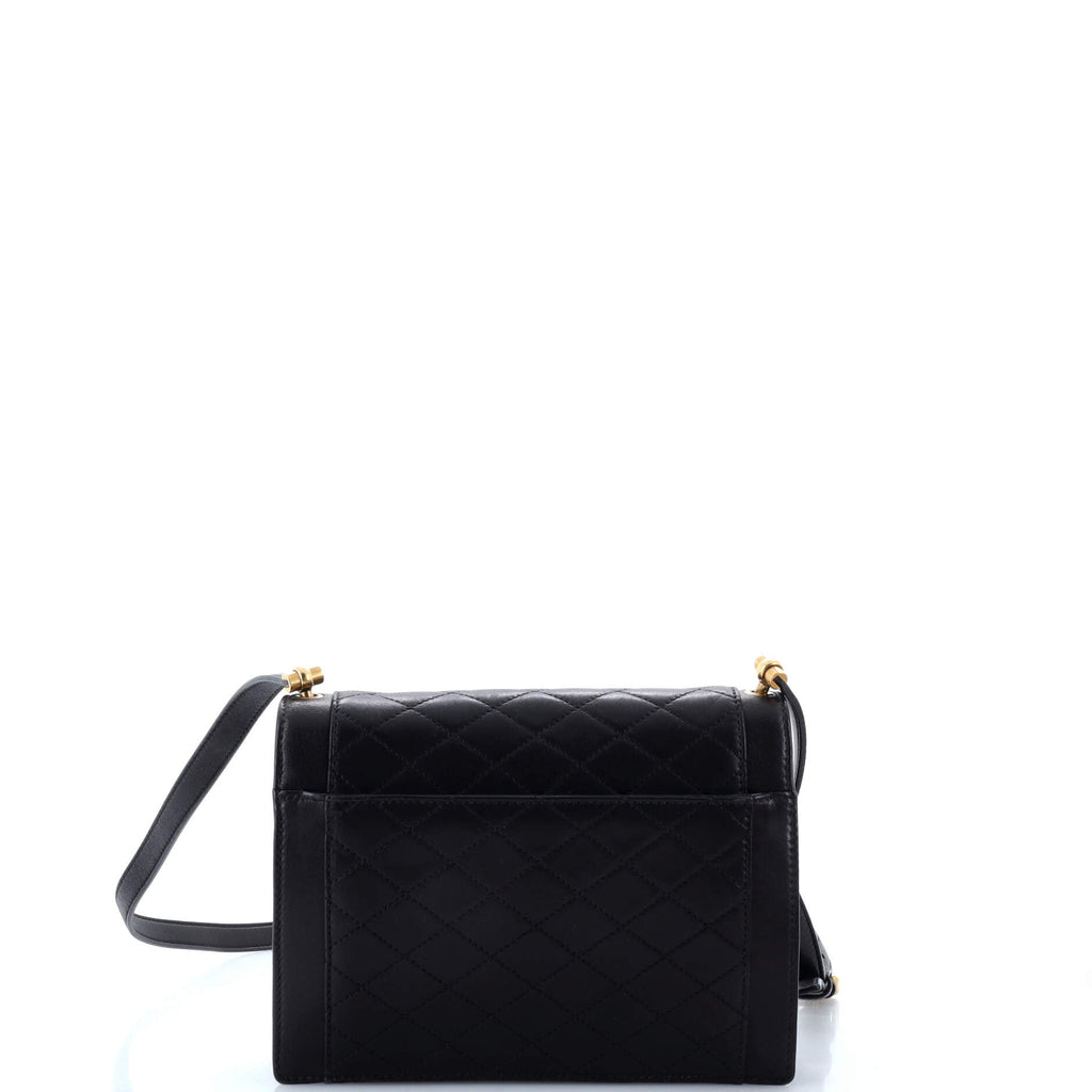 Gaby Envelope Satchel Quilted Leather Mini