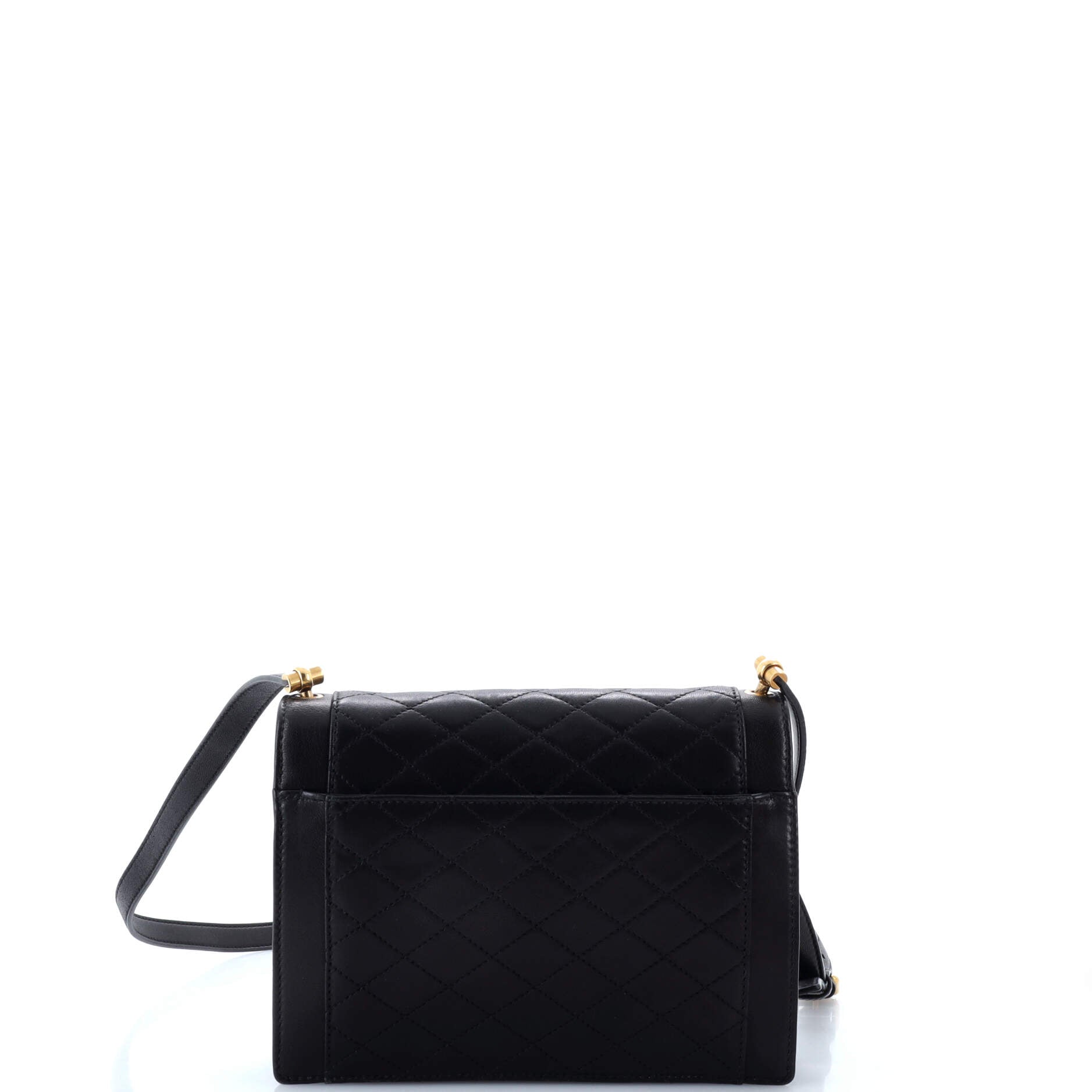 Gaby Envelope Satchel Quilted Leather Mini