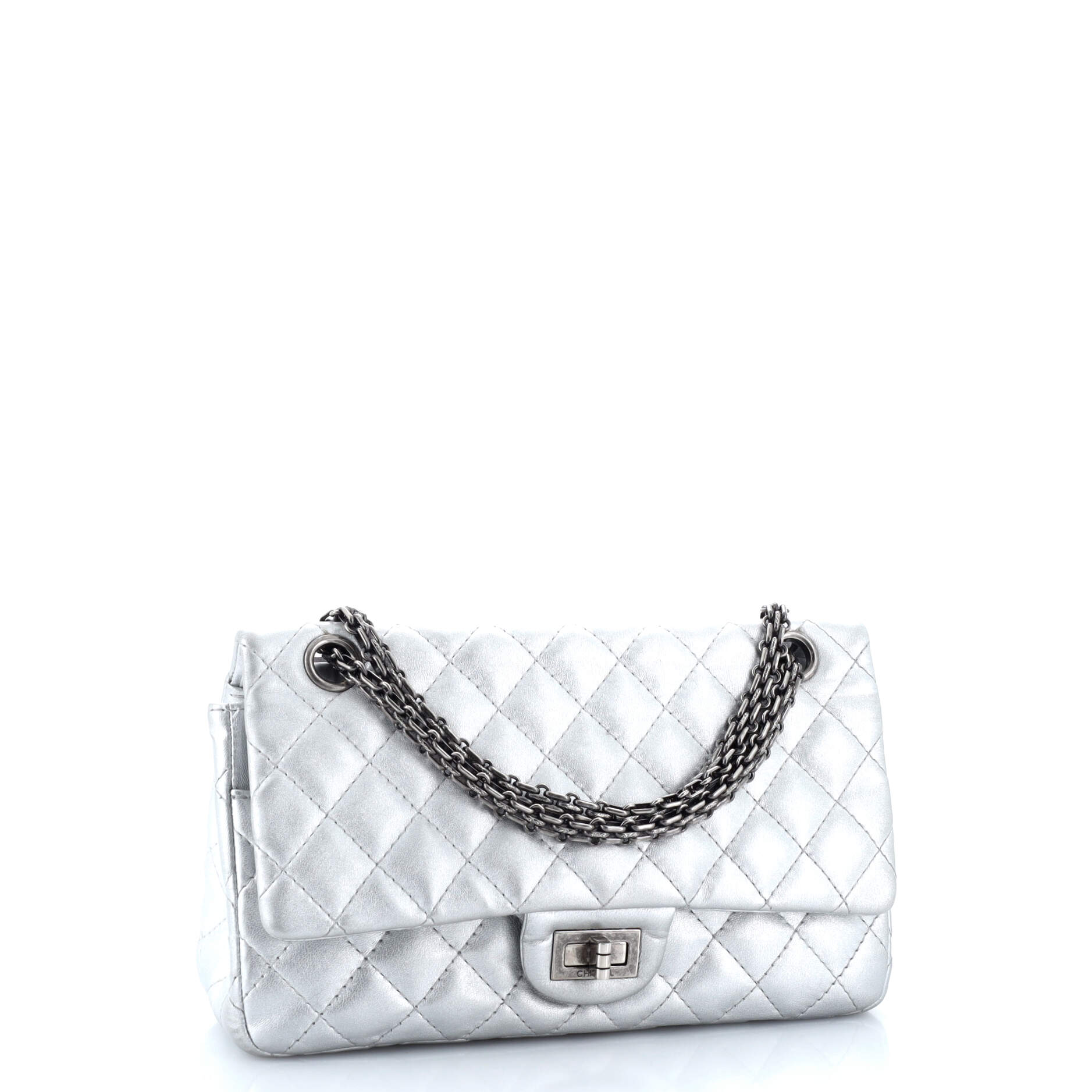 Reissue 2.55 Flap Bag Quilted Metallic Calfskin 225