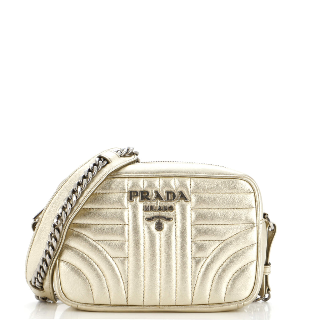 Camera Bag Diagramme Quilted Leather Mini