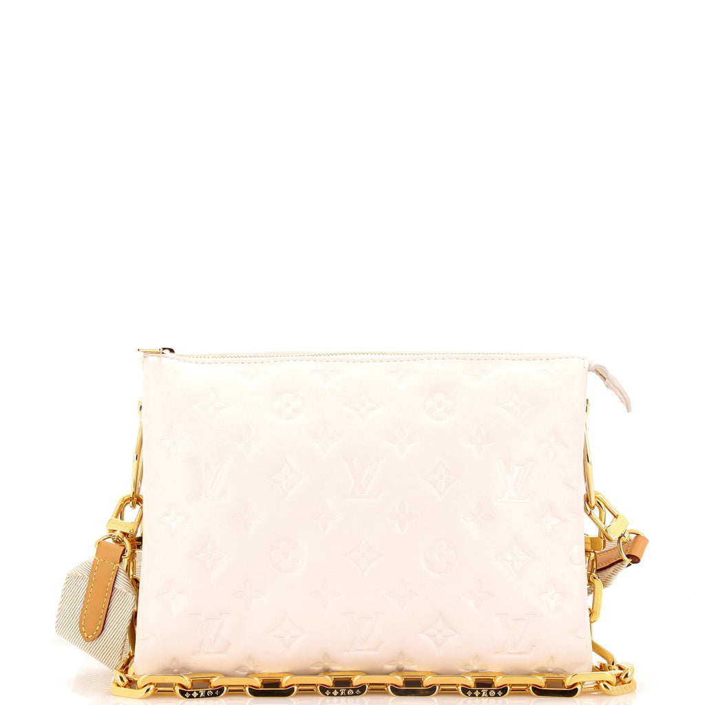 Coussin Bag Monogram Embossed Lambskin PM