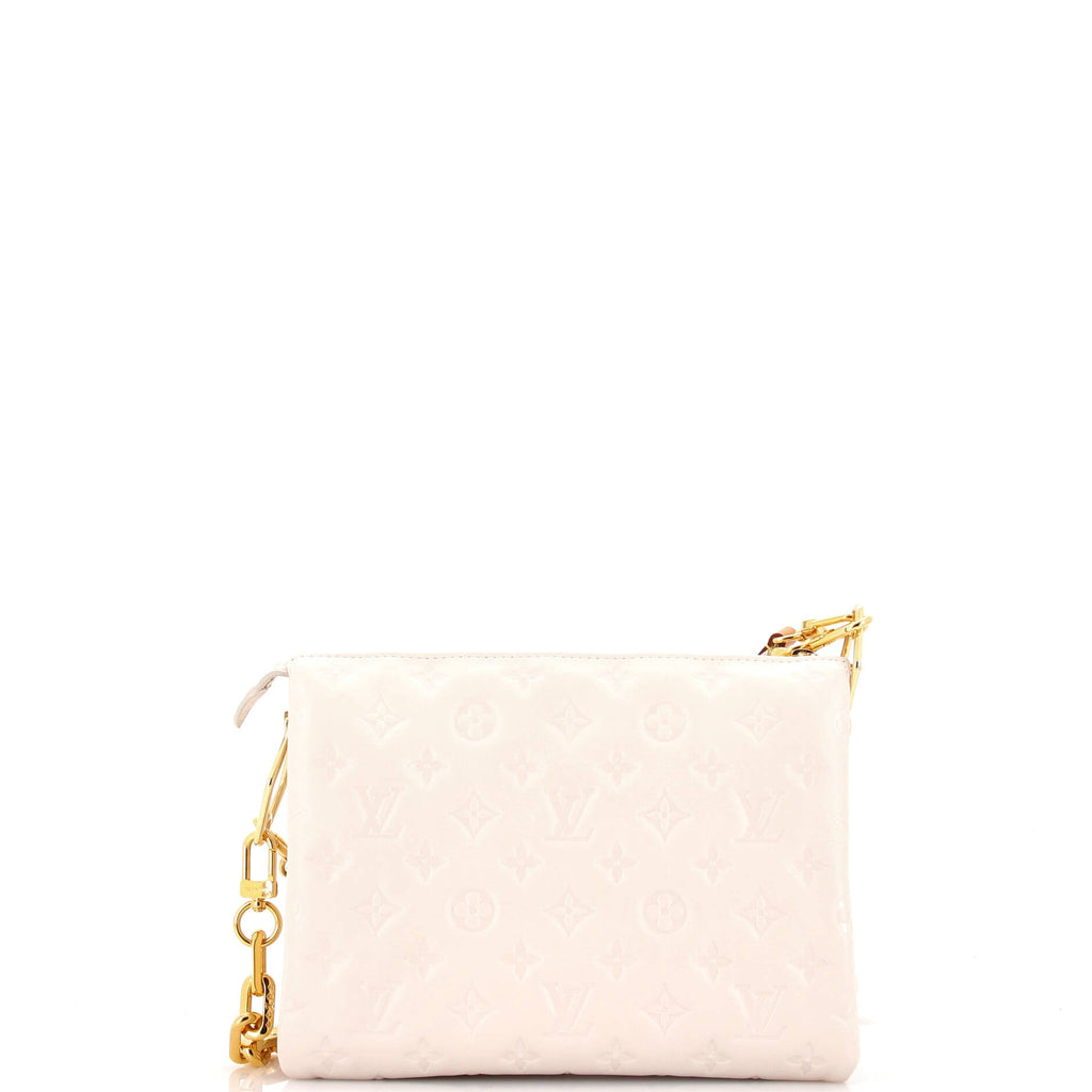Coussin Bag Monogram Embossed Lambskin PM