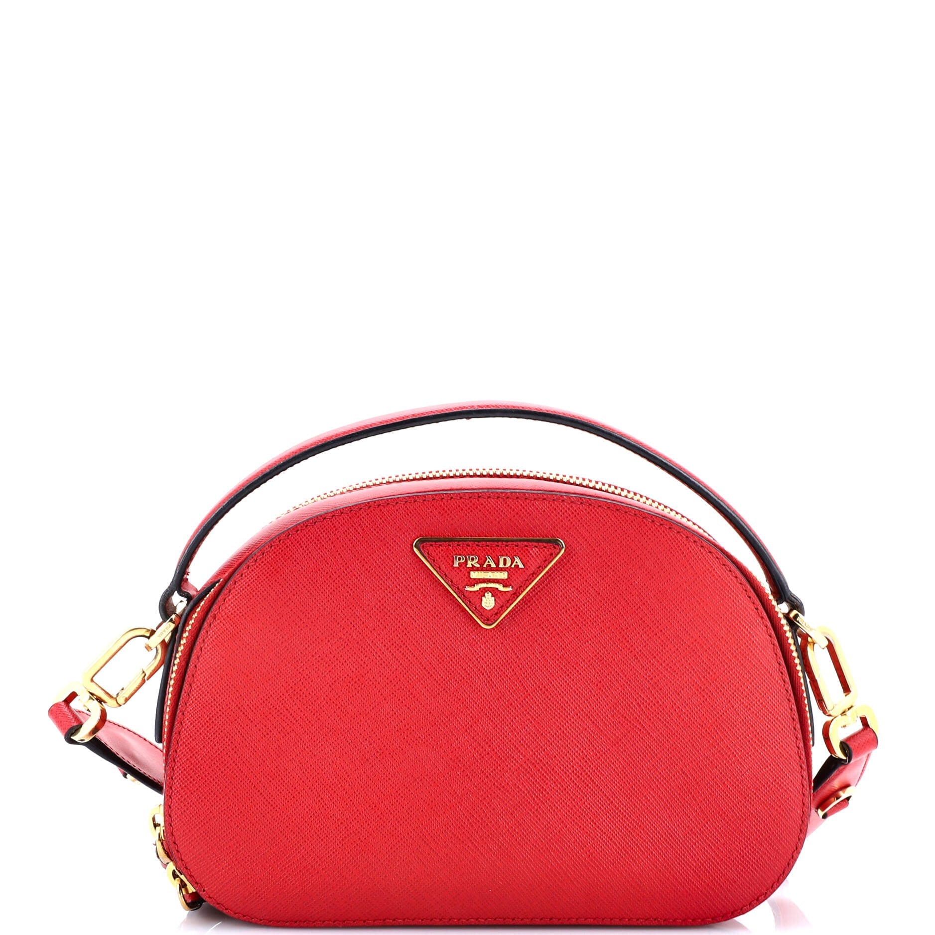 Odette Top Handle Bag Saffiano Leather Small