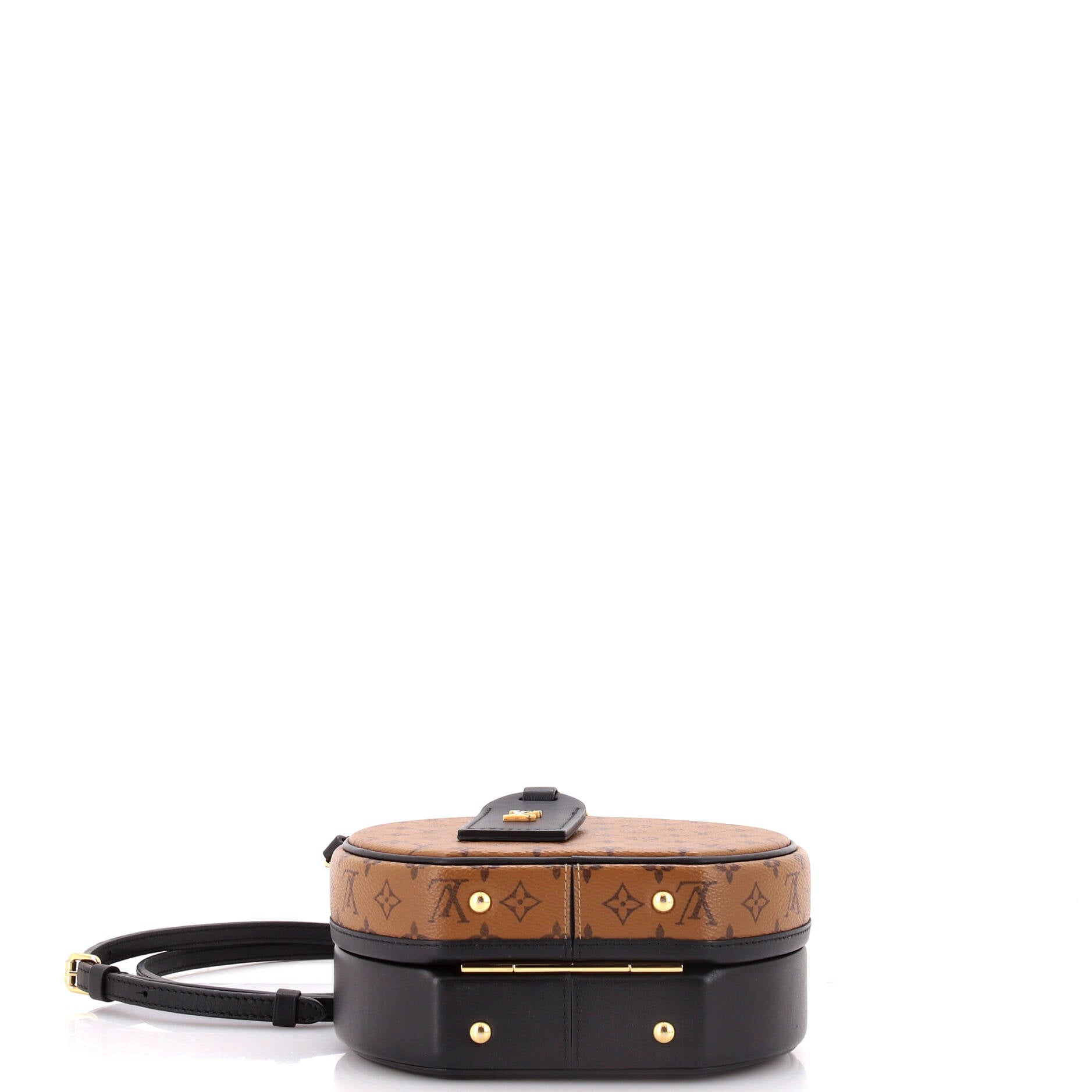Petite Boite Chapeau Bag Reverse Monogram Canvas