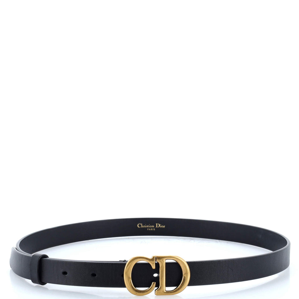 Saddle Belt Leather Thin 80