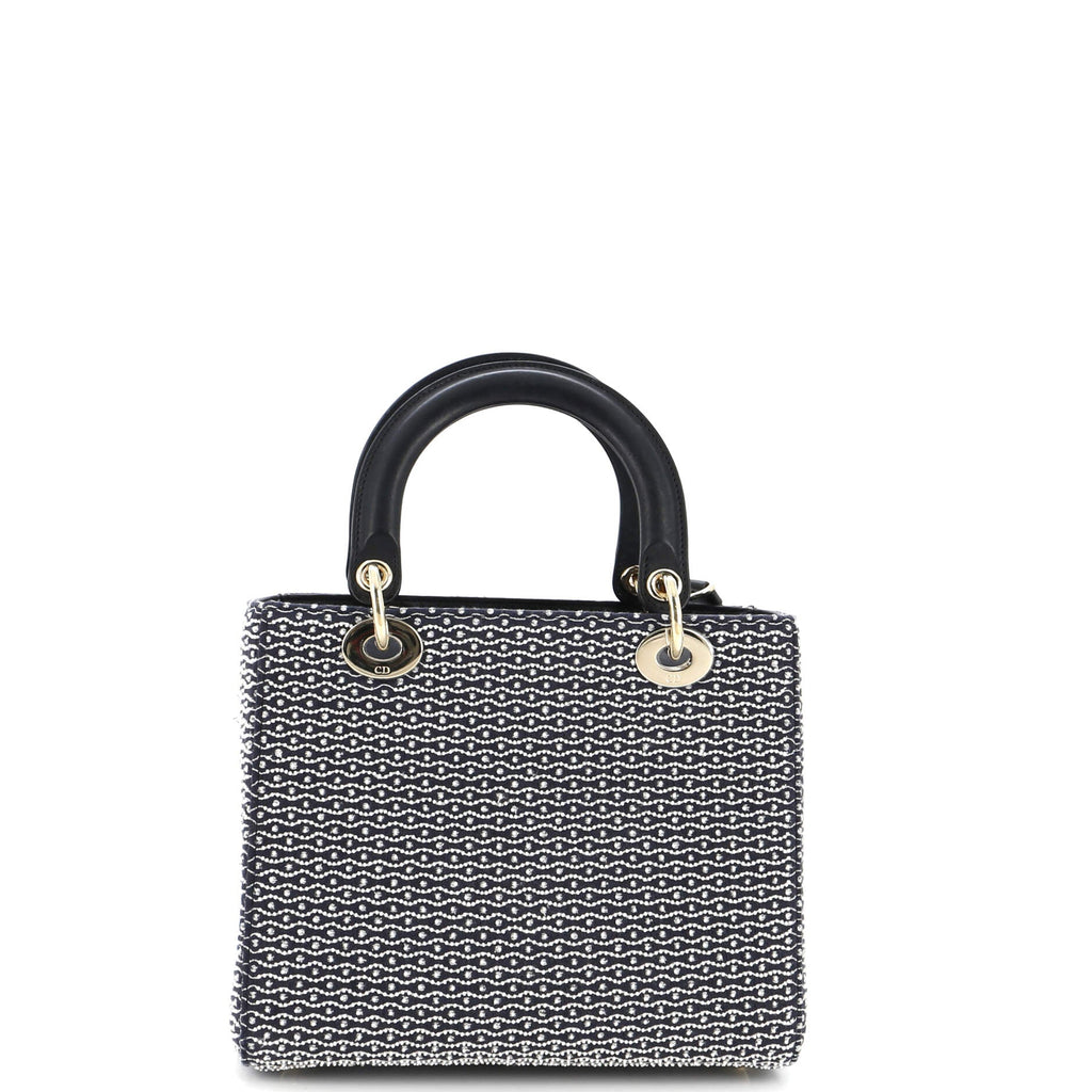 Tarot Lady Dior Bag Embellished Canvas Medium