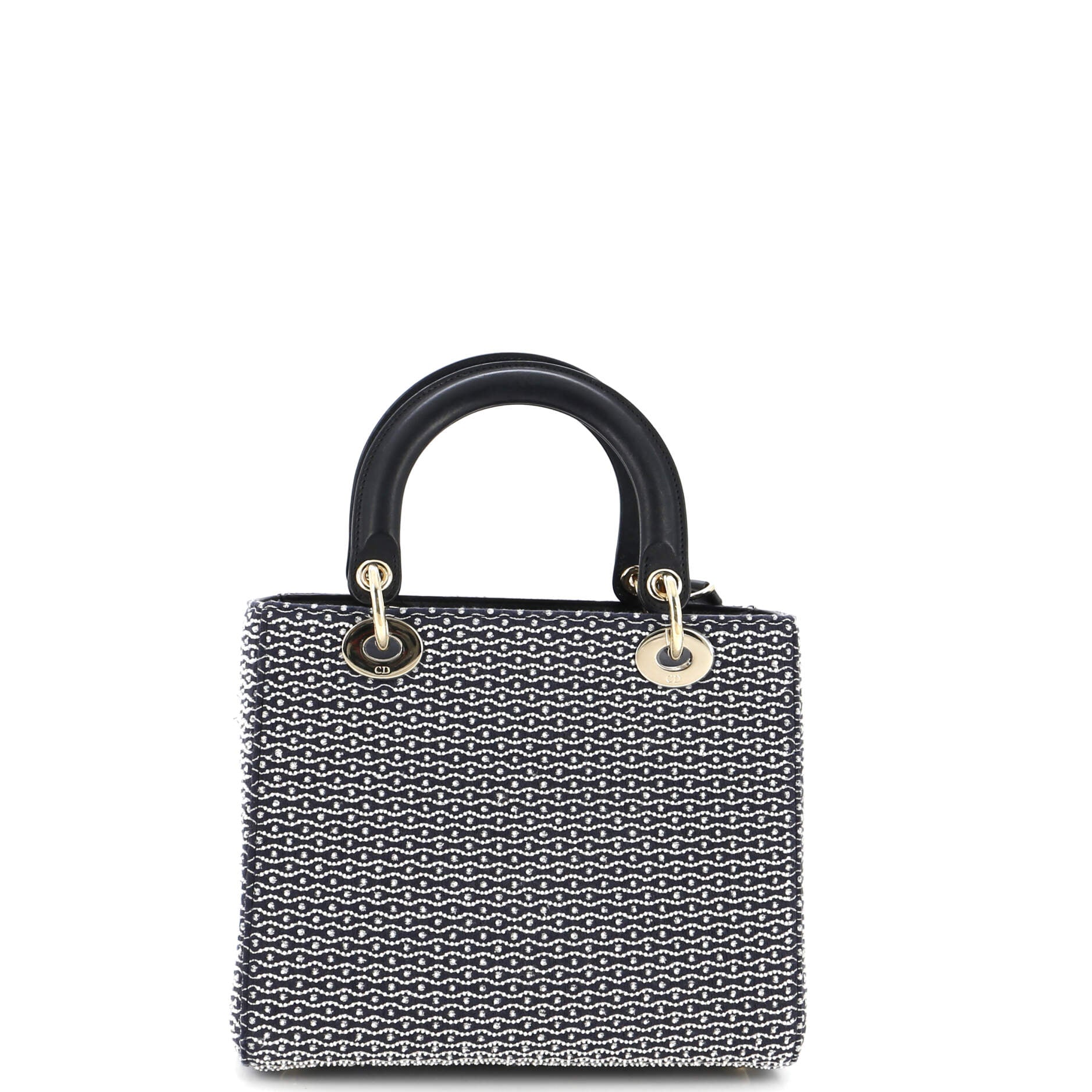 Tarot Lady Dior Bag Embellished Canvas Medium