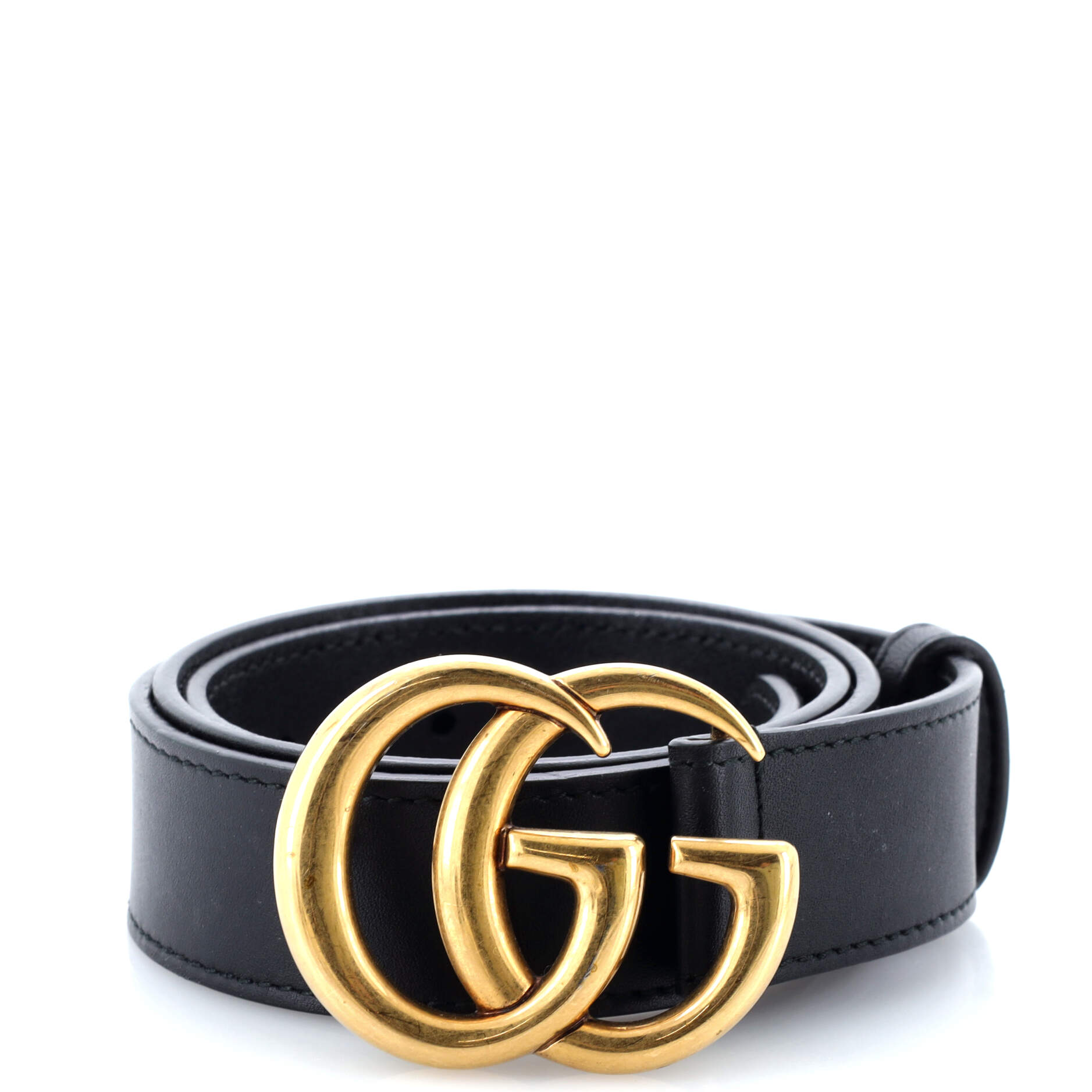 GG Marmont Belt Leather Medium 85