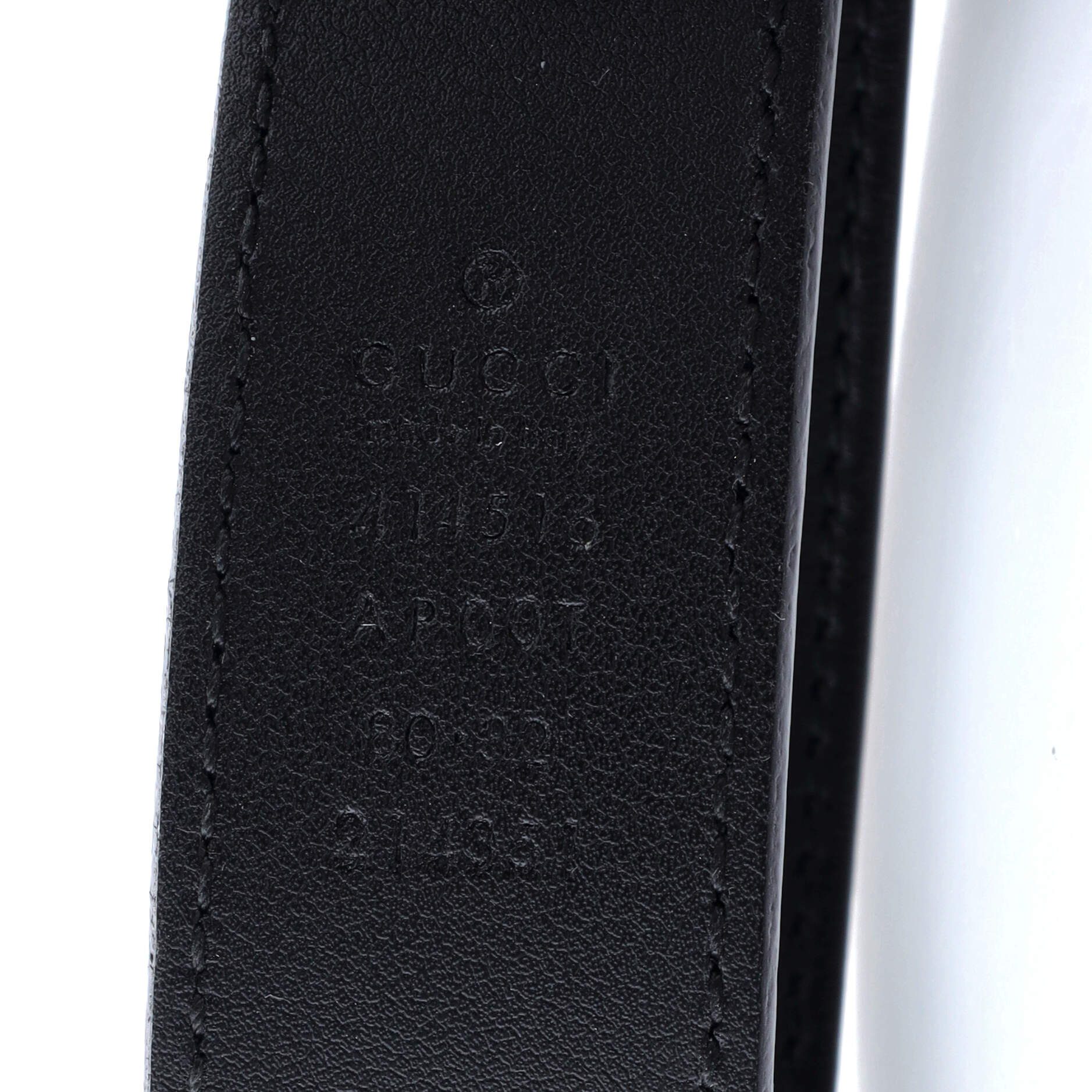 GG Marmont Belt Leather Medium 85
