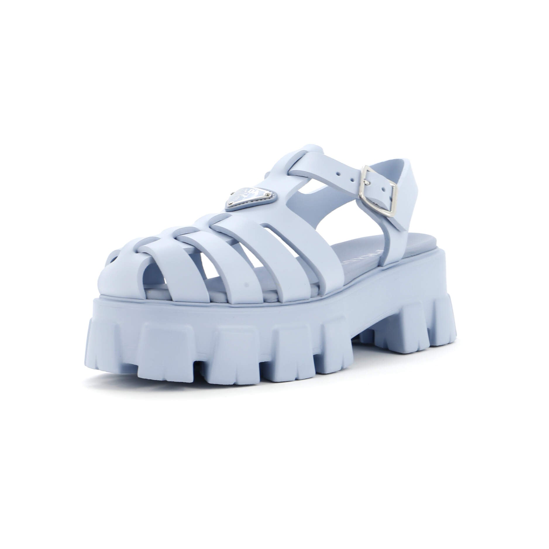 Women's Monolith Cage Platform Sandals Rubber