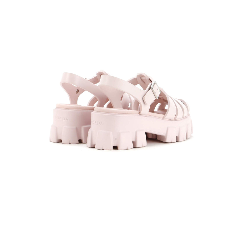 Women's Monolith Cage Platform Sandals Rubber