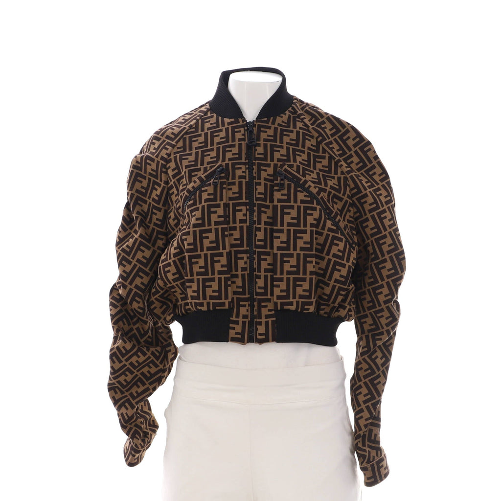 Women's Zip Bomber Jacket Zucca Polyester Blend