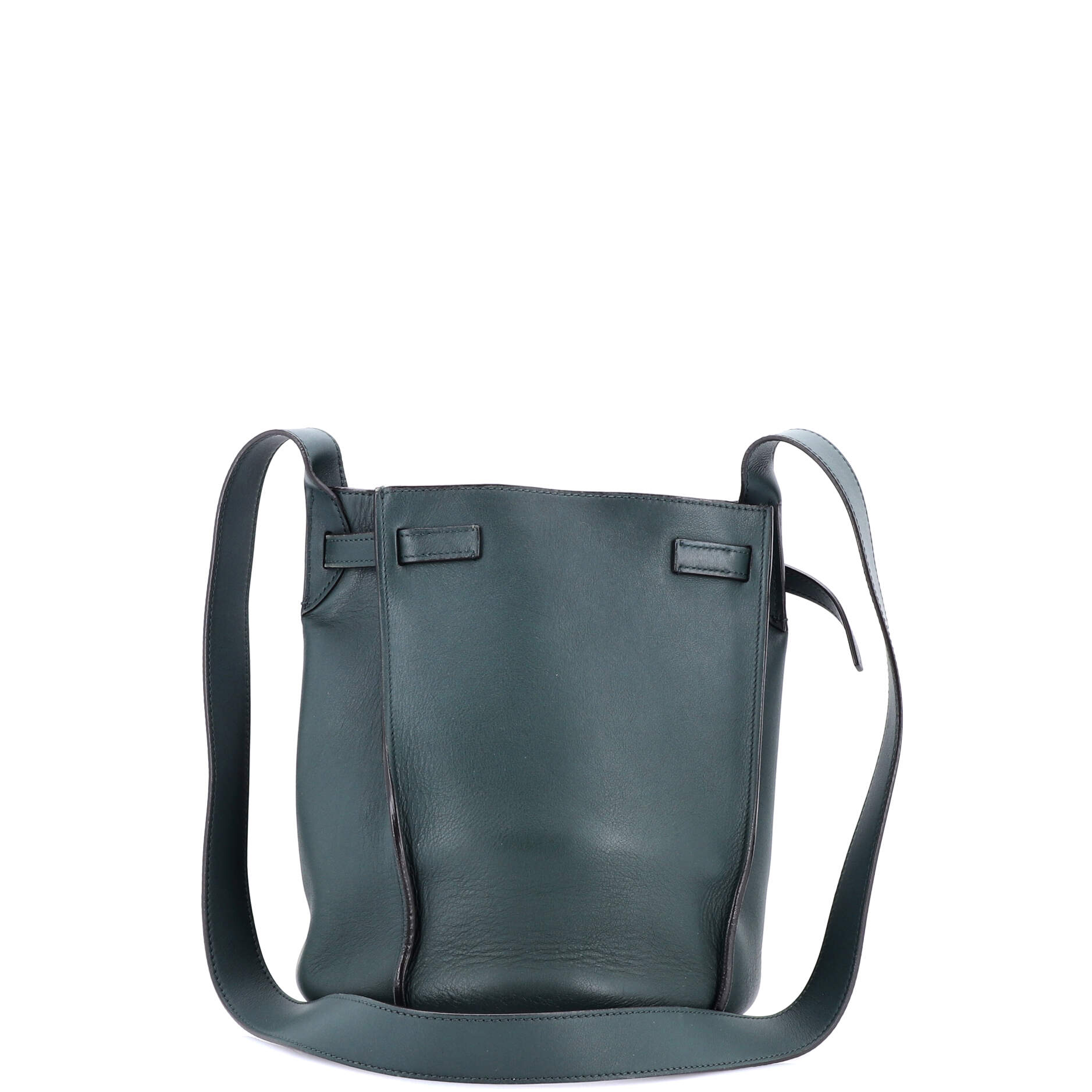 Long Strap Big Bag Bucket Leather
