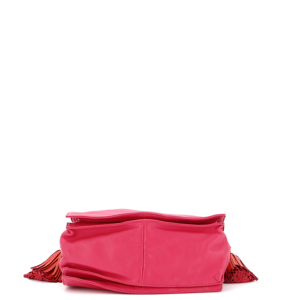 Flamenco Crossbody Bag Leather Small