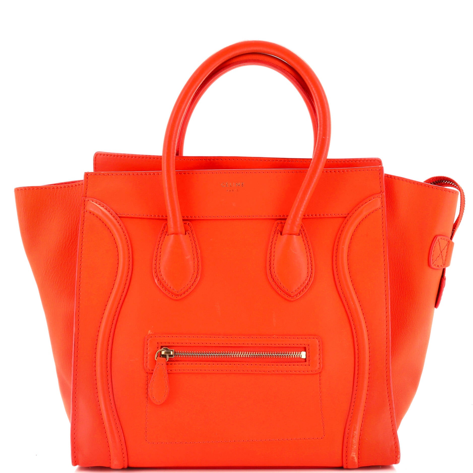 Luggage Bag Smooth Leather Mini