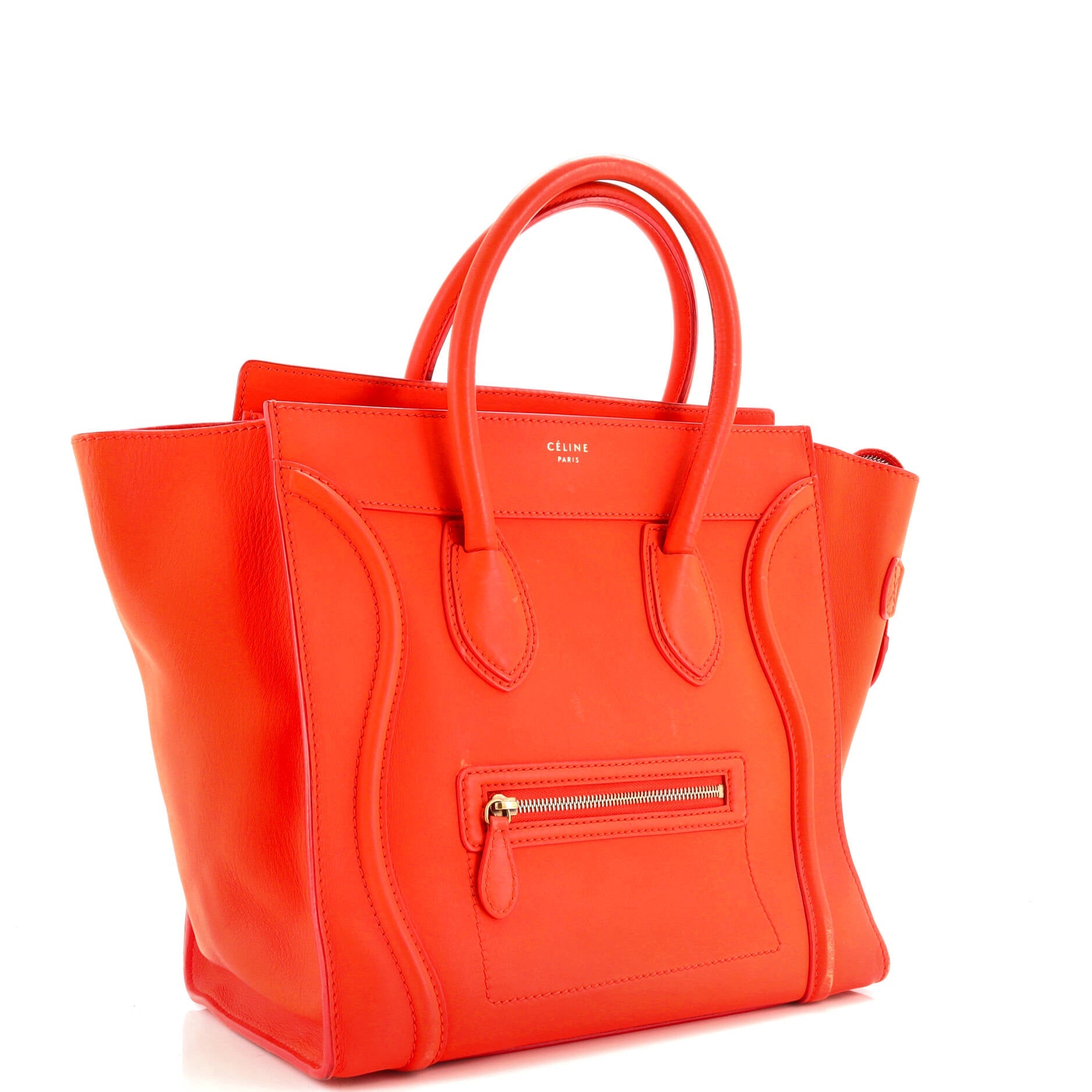 Luggage Bag Smooth Leather Mini