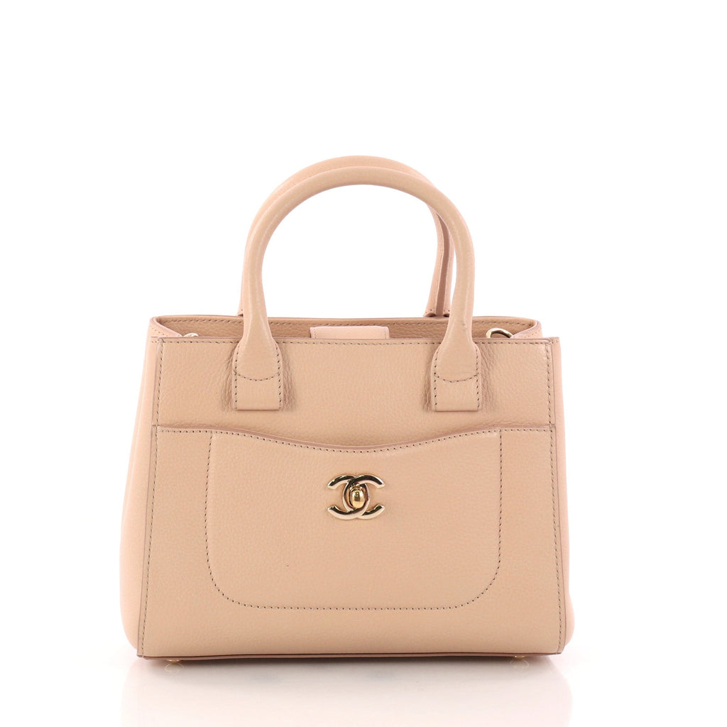 Neo Executive Tote Grained Calfskin Mini