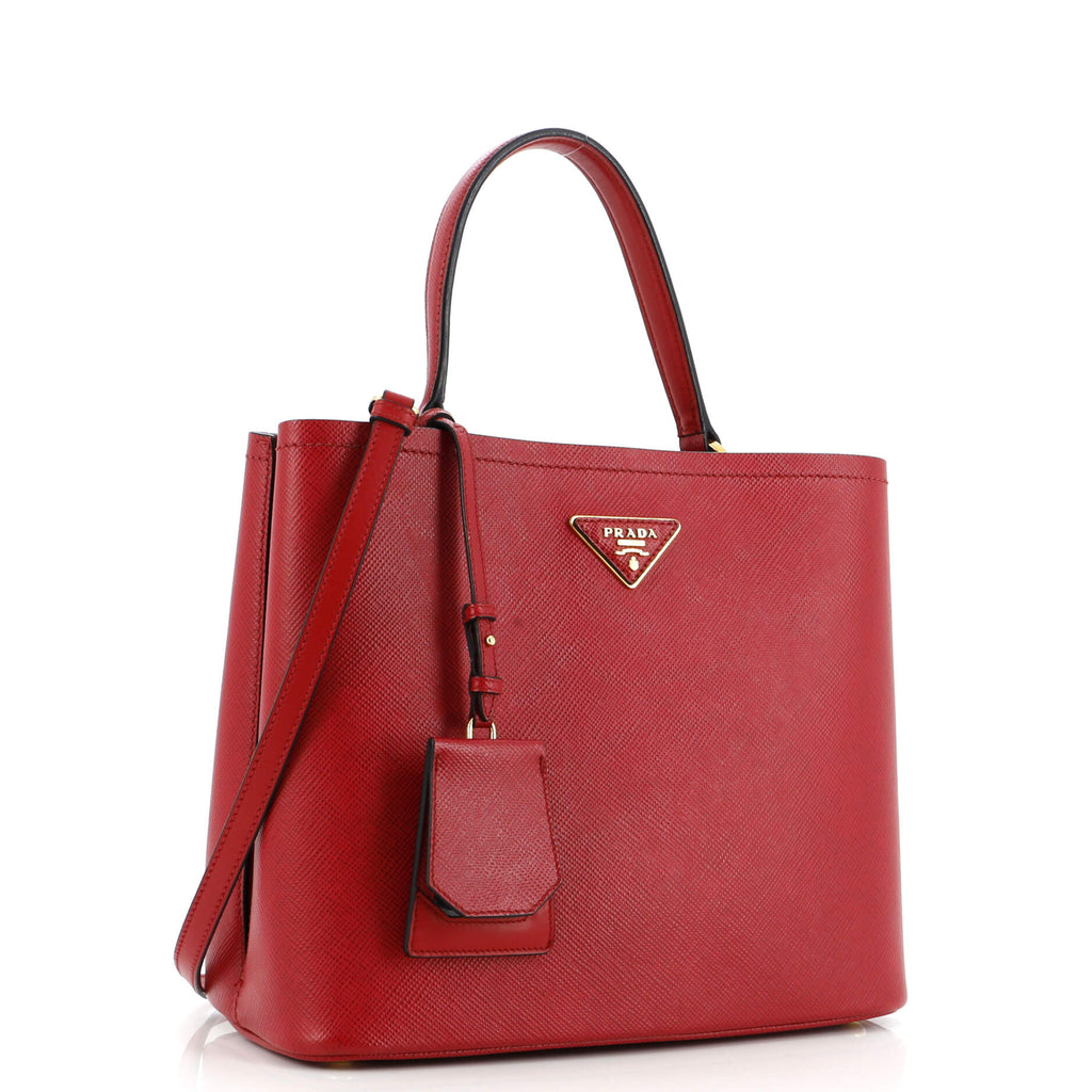 Panier Bucket Bag Saffiano Leather Large