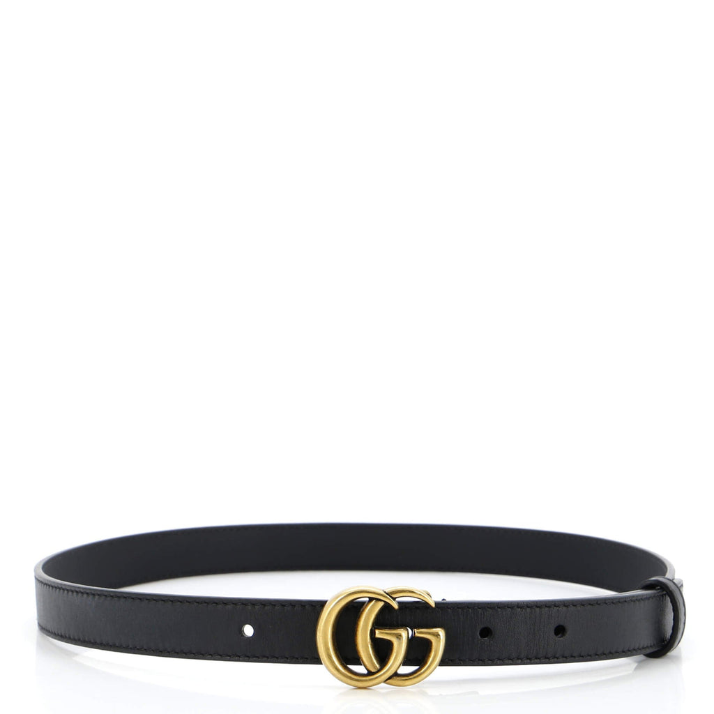 GG Marmont Belt Leather Thin 85