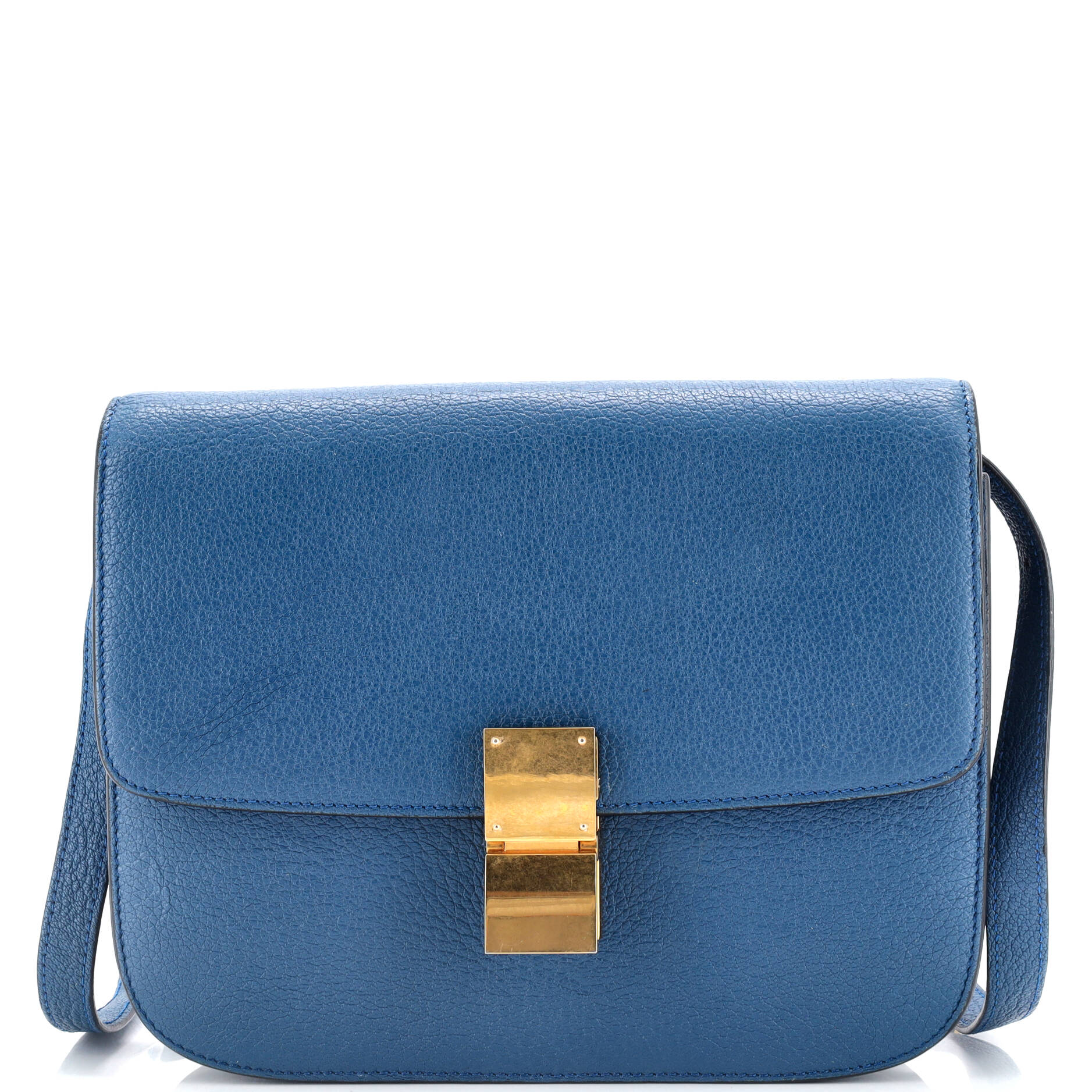 Classic Box Bag Grainy Leather Medium