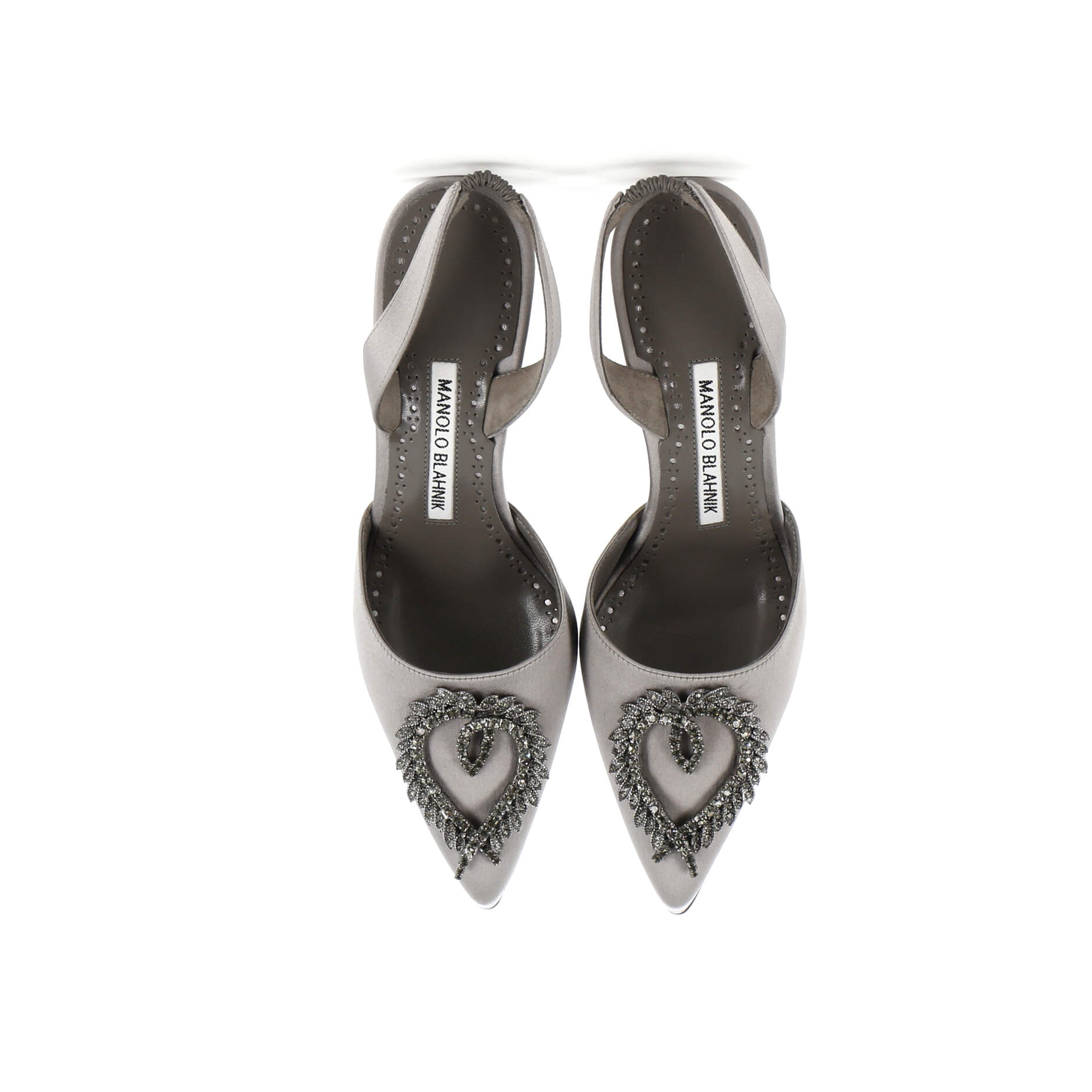 Women's Antiphona Slingback Pumps Satin 90