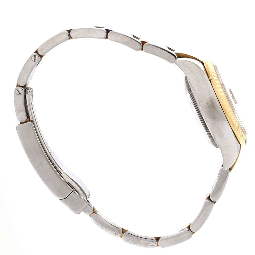 Oyster Perpetual Datejust Automatic Watch Stainless Steel and Yellow Gold 28
