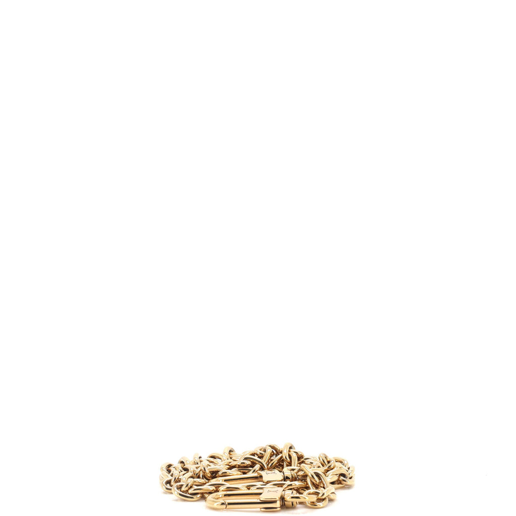 Petite Malle Souple Chain Shoulder Strap Metal