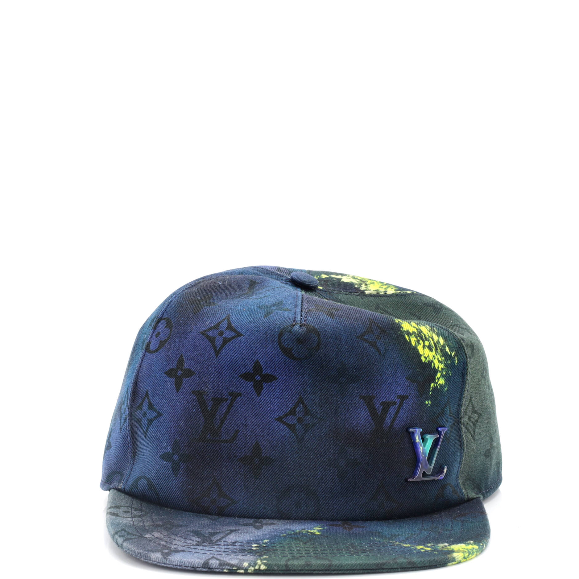 Baseball Cap Tie Dye Monogram Canvas