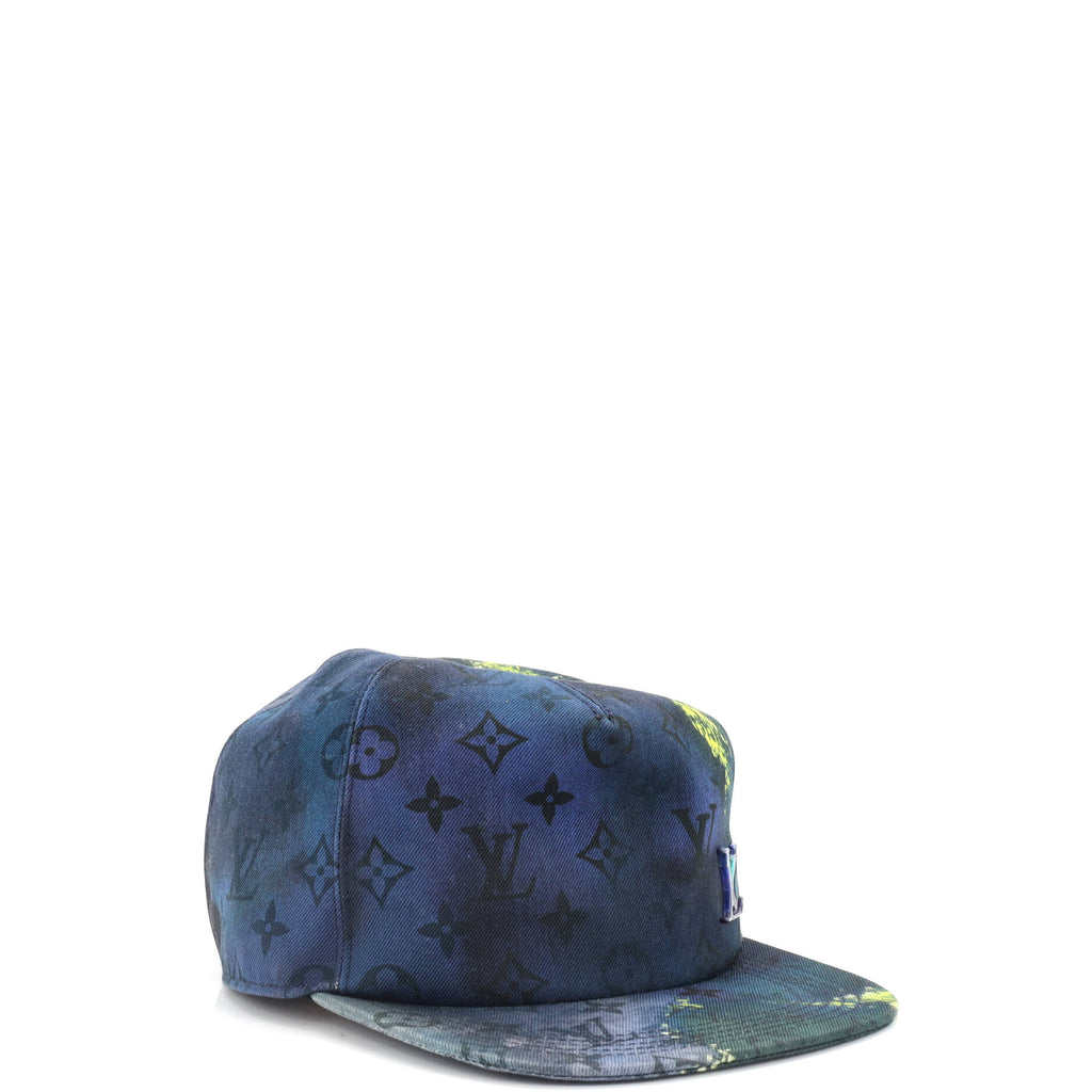 Baseball Cap Tie Dye Monogram Canvas
